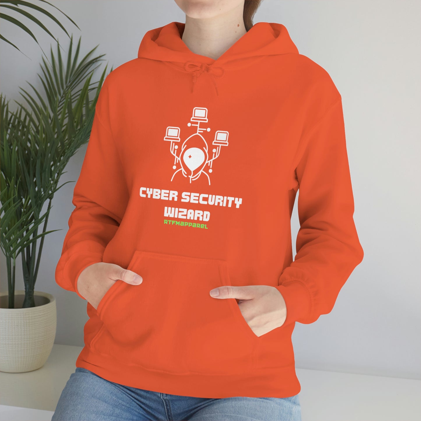Cyber Security Wizard, Hacking, HackerSysadmin, RTFM Hoodie