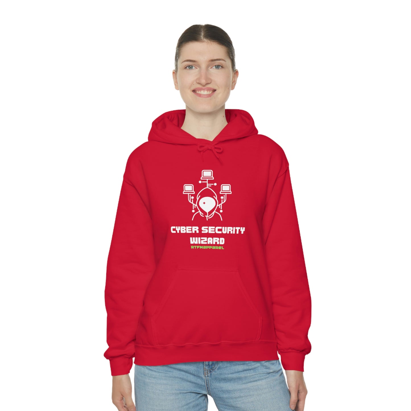 Cyber Security Wizard, Hacking, HackerSysadmin, RTFM Hoodie