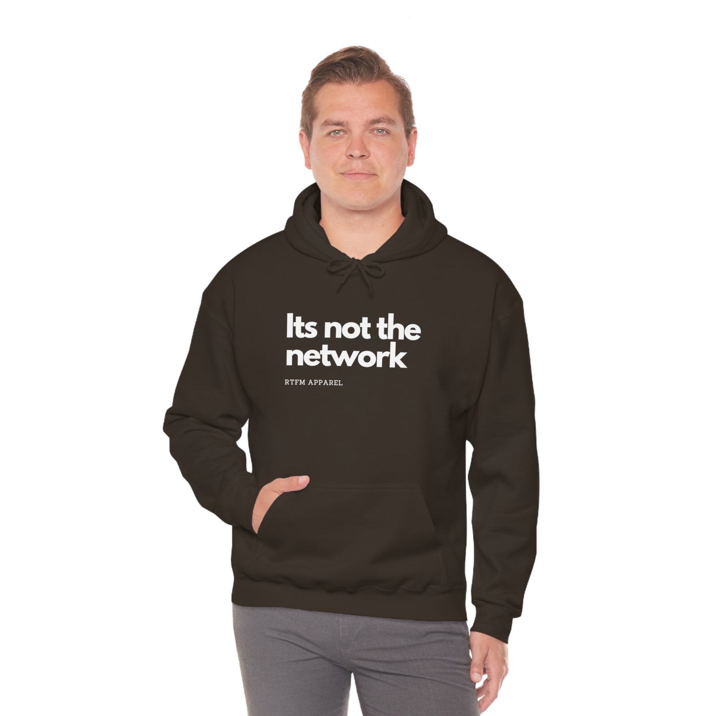 It's not the network - Network Engineer, Cisco, Network, Wifi, Sysadmin, IT Support Hoodie