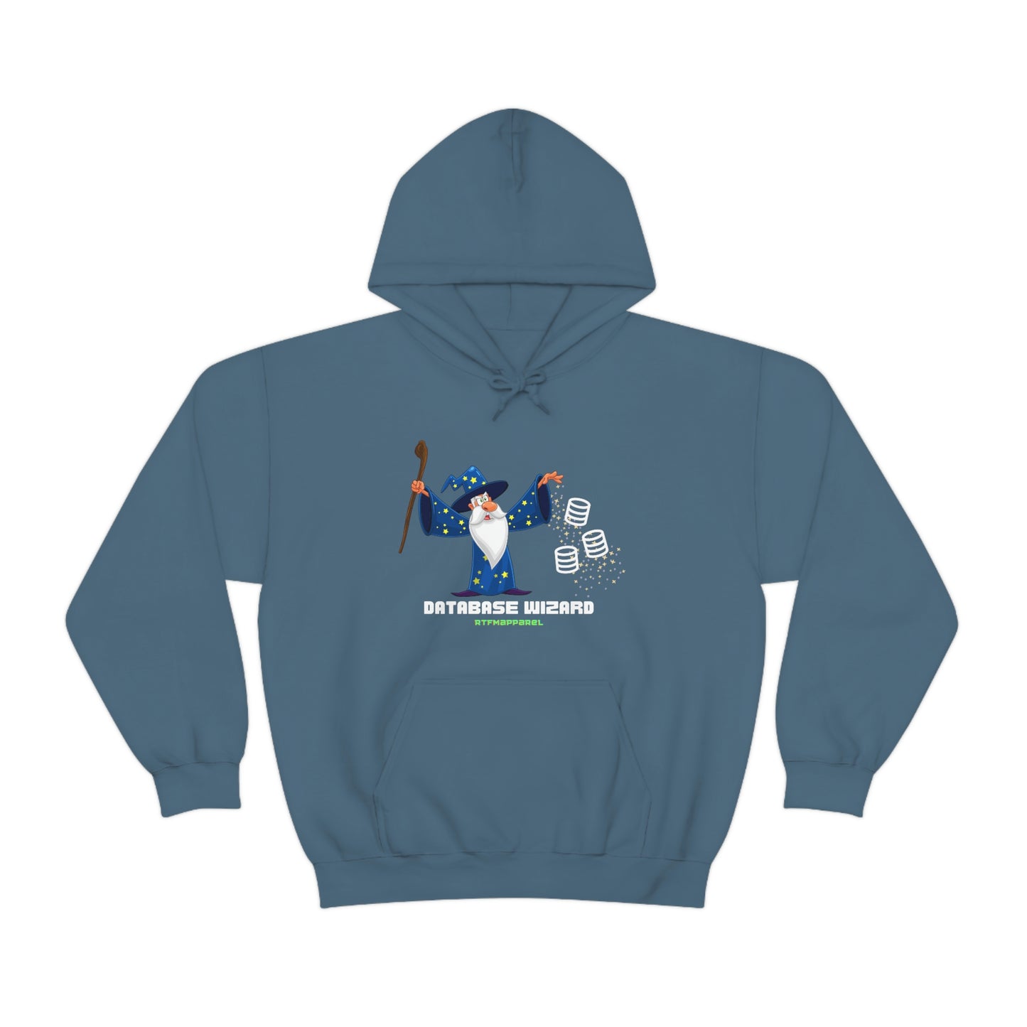Database Wizard - SQL DBA Sysadmin Data Science Hooded Sweatshirt