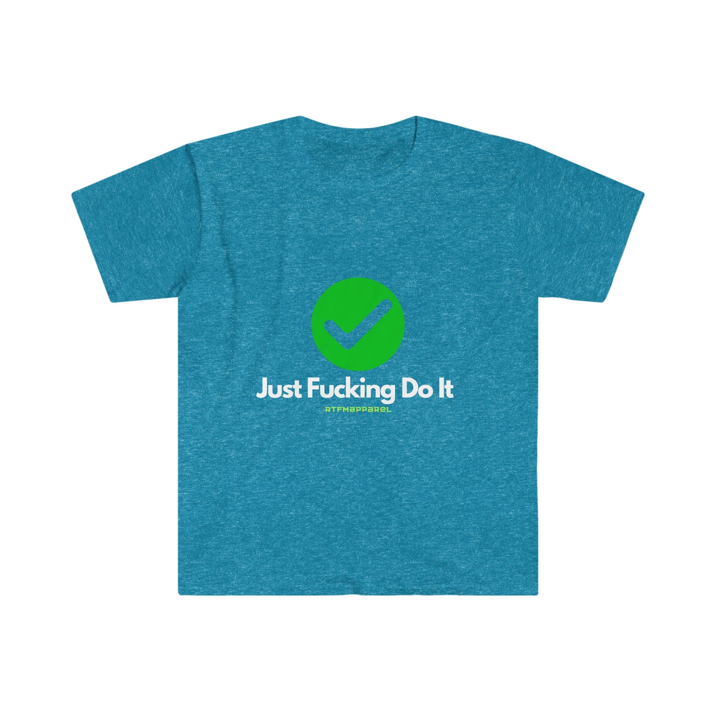 JFDI, Just do it, Funny, Sysadmin, Geek, Project Manager, Explicit, Developer, Gift Unisex Softstyle T-Shirt