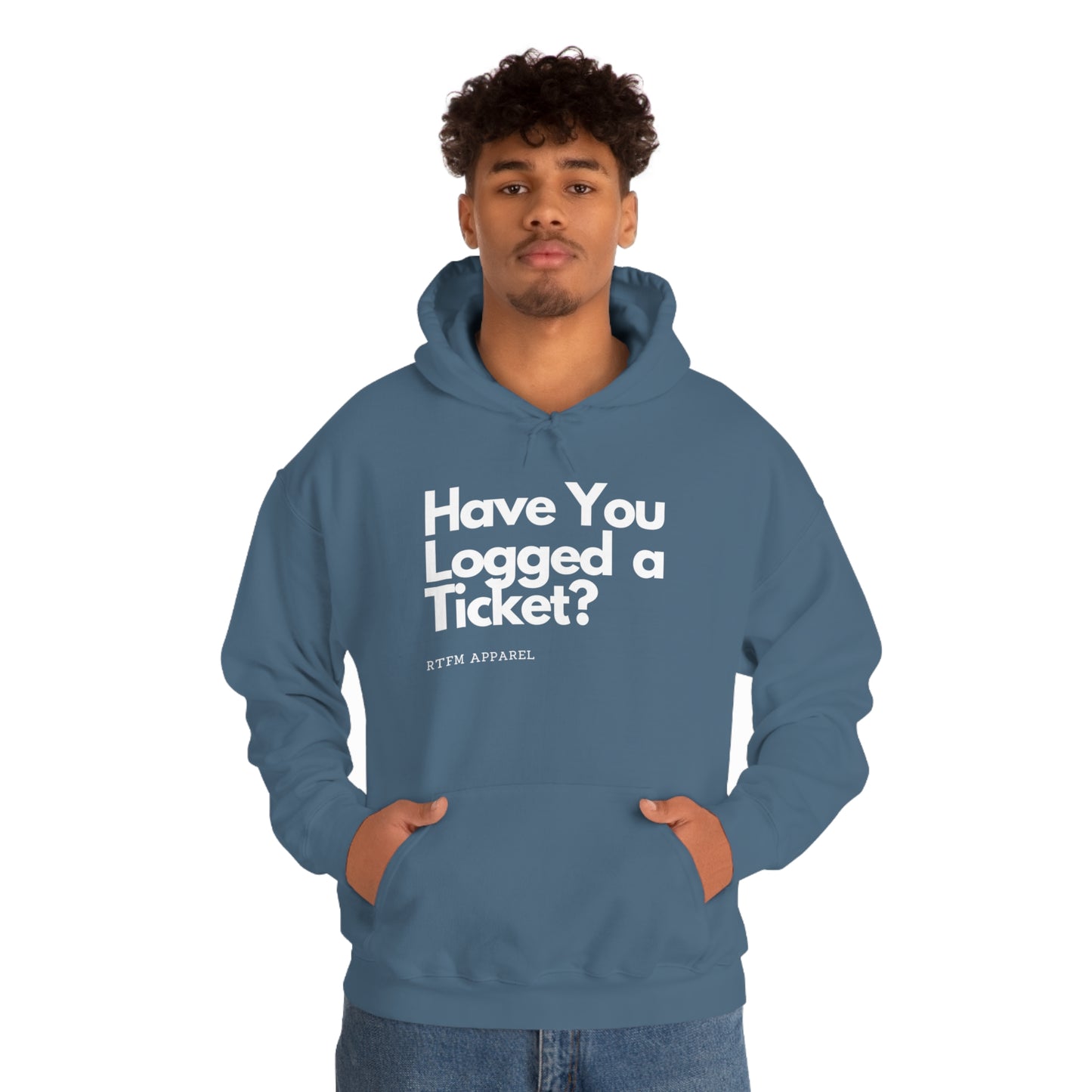Have you logged a ticket? - Helpdesk, Sysadmin, Cloud Engineer, Architect, Azure, AWS, Network admin, Server Admin Hoodie