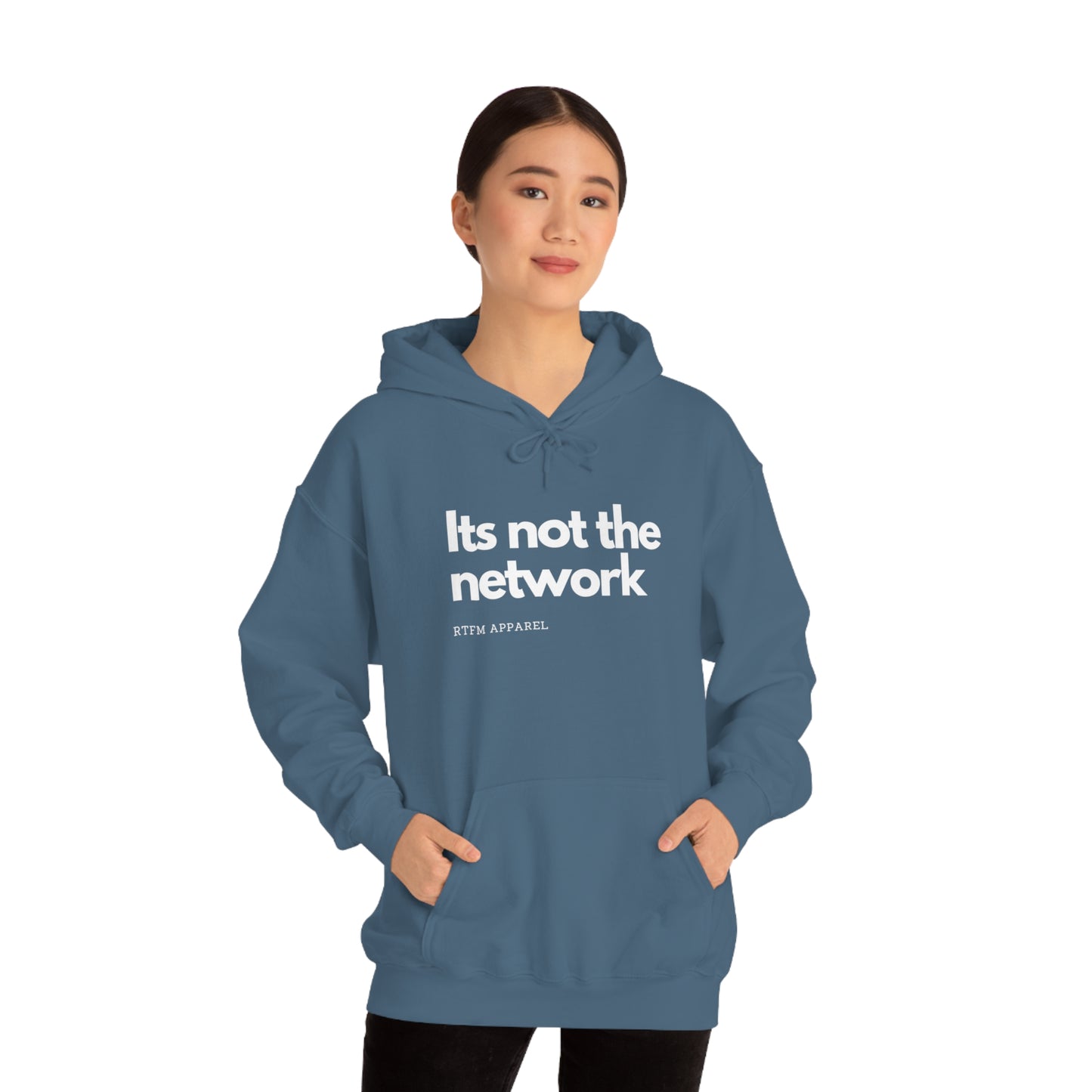 It's not the network - Network Engineer, Cisco, Network, Wifi, Sysadmin, IT Support Hoodie