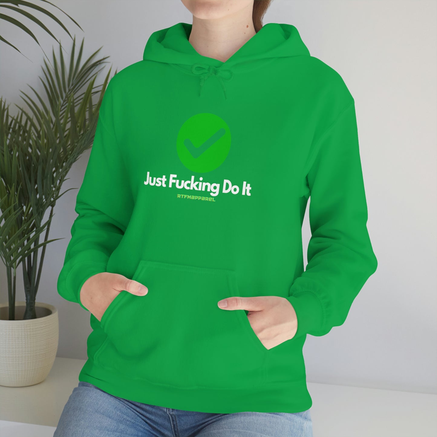 JFDI, Just do it, Funny, Sysadmin, Geek, Project Manager, Explicit, Developer, Gift, Unisex Hooded Sweatshirt