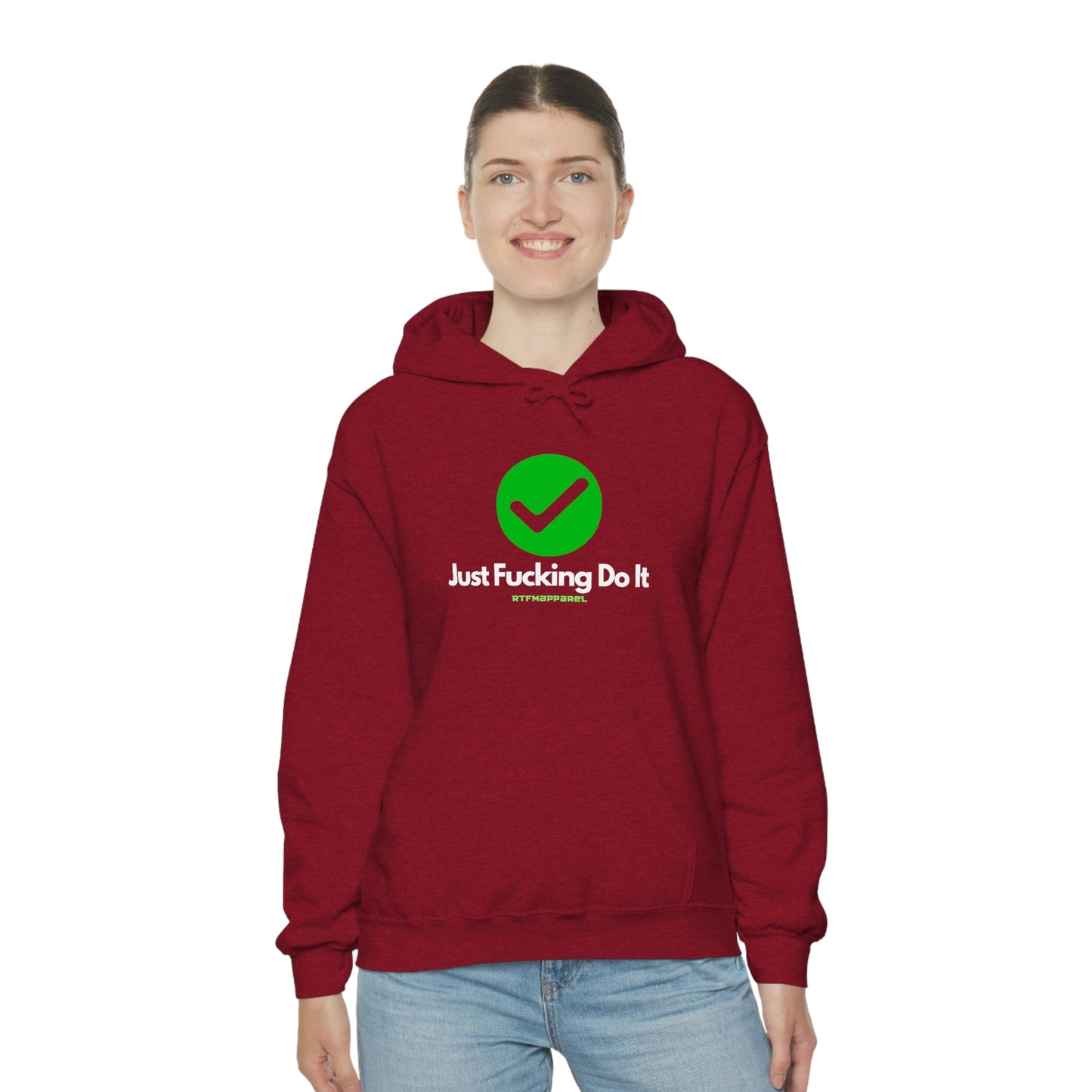 JFDI, Just do it, Funny, Sysadmin, Geek, Project Manager, Explicit, Developer, Gift, Unisex Hooded Sweatshirt