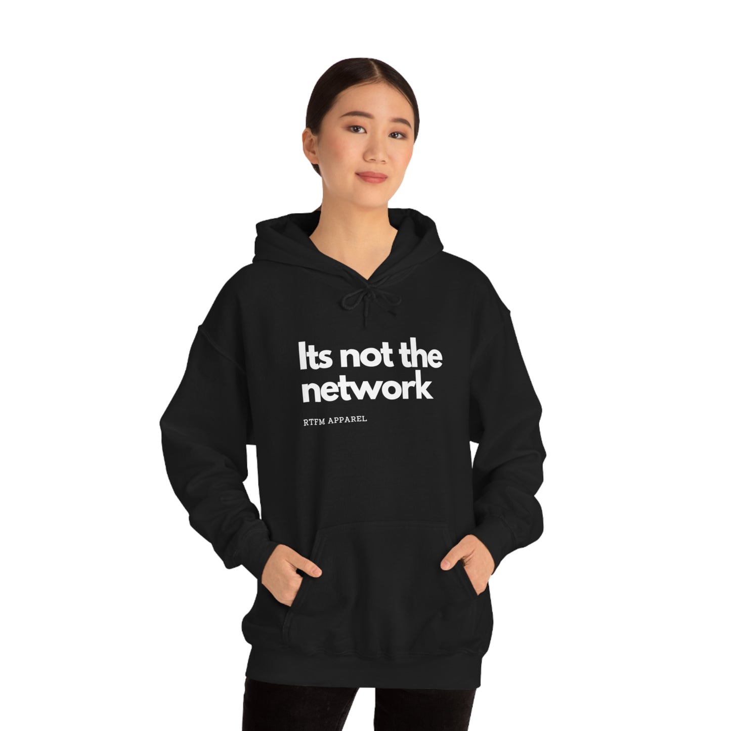 It's not the network - Network Engineer, Cisco, Network, Wifi, Sysadmin, IT Support Hoodie