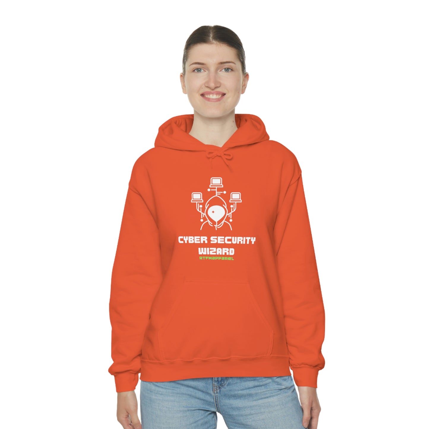 Cyber Security Wizard, Hacking, HackerSysadmin, RTFM Hoodie
