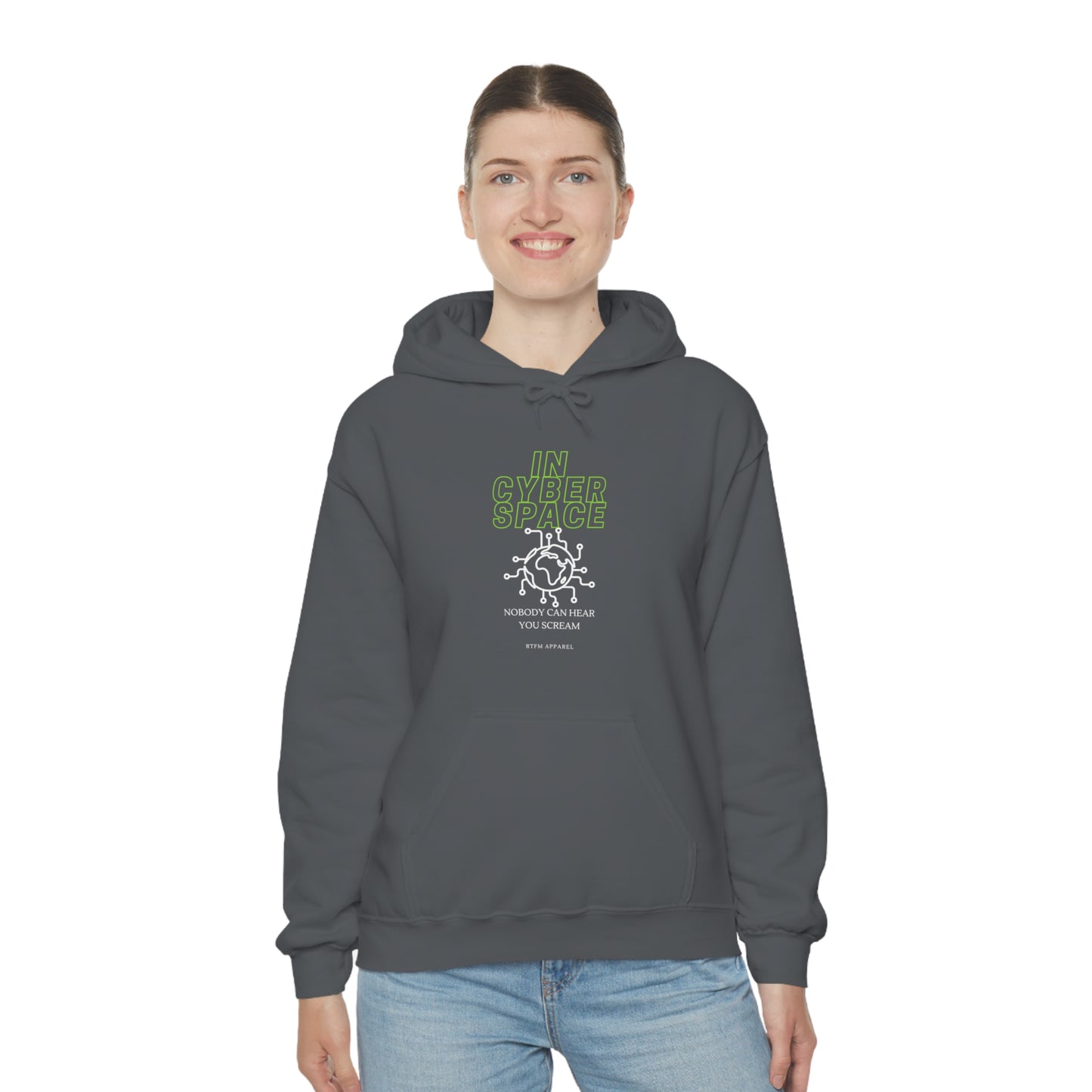 Cyberspace - Helpdesk, Sysadmin, Cloud Engineer, Architect, Azure, AWS, Network admin, Server Admin Hoodie