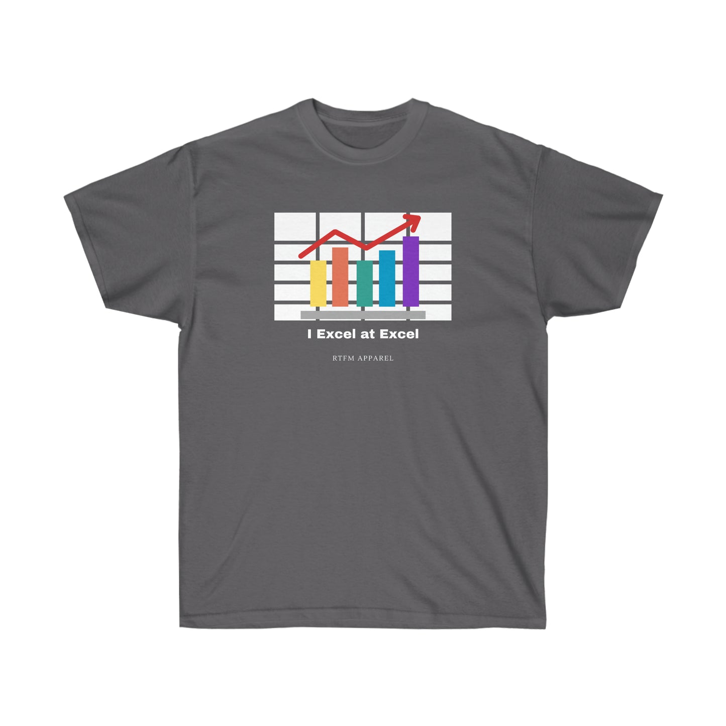 I Excel at Excel - Master of Spreadsheets - Helpdesk, Sysadmin, Data, Office humour Admin Funny Excel Tshirt