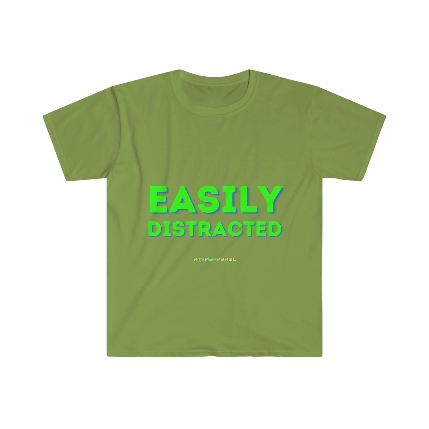 Easily Distracted - Funny, Sysadmin, Geek, Gamer, Developer, Gift T-Shirt