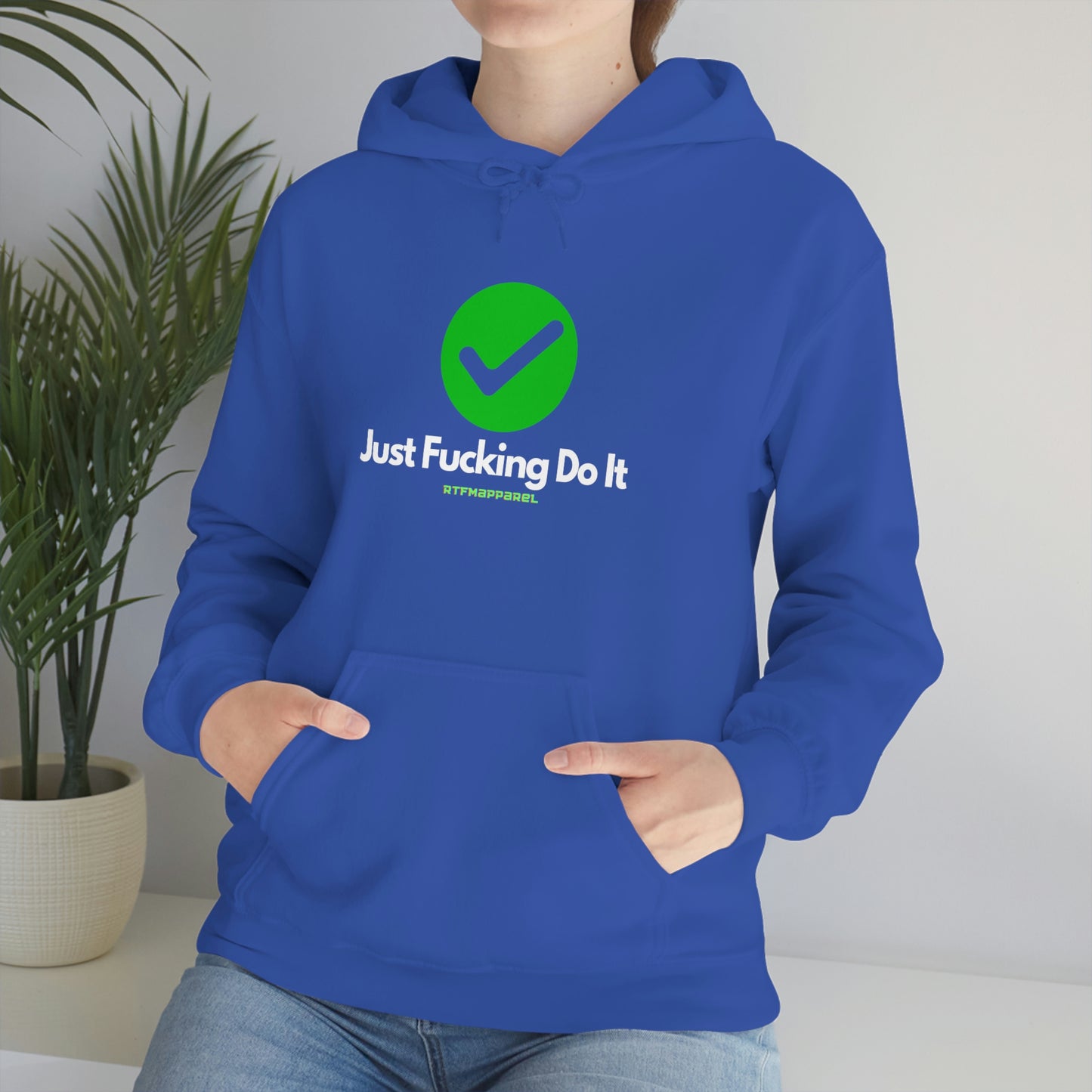 JFDI, Just do it, Funny, Sysadmin, Geek, Project Manager, Explicit, Developer, Gift, Unisex Hooded Sweatshirt