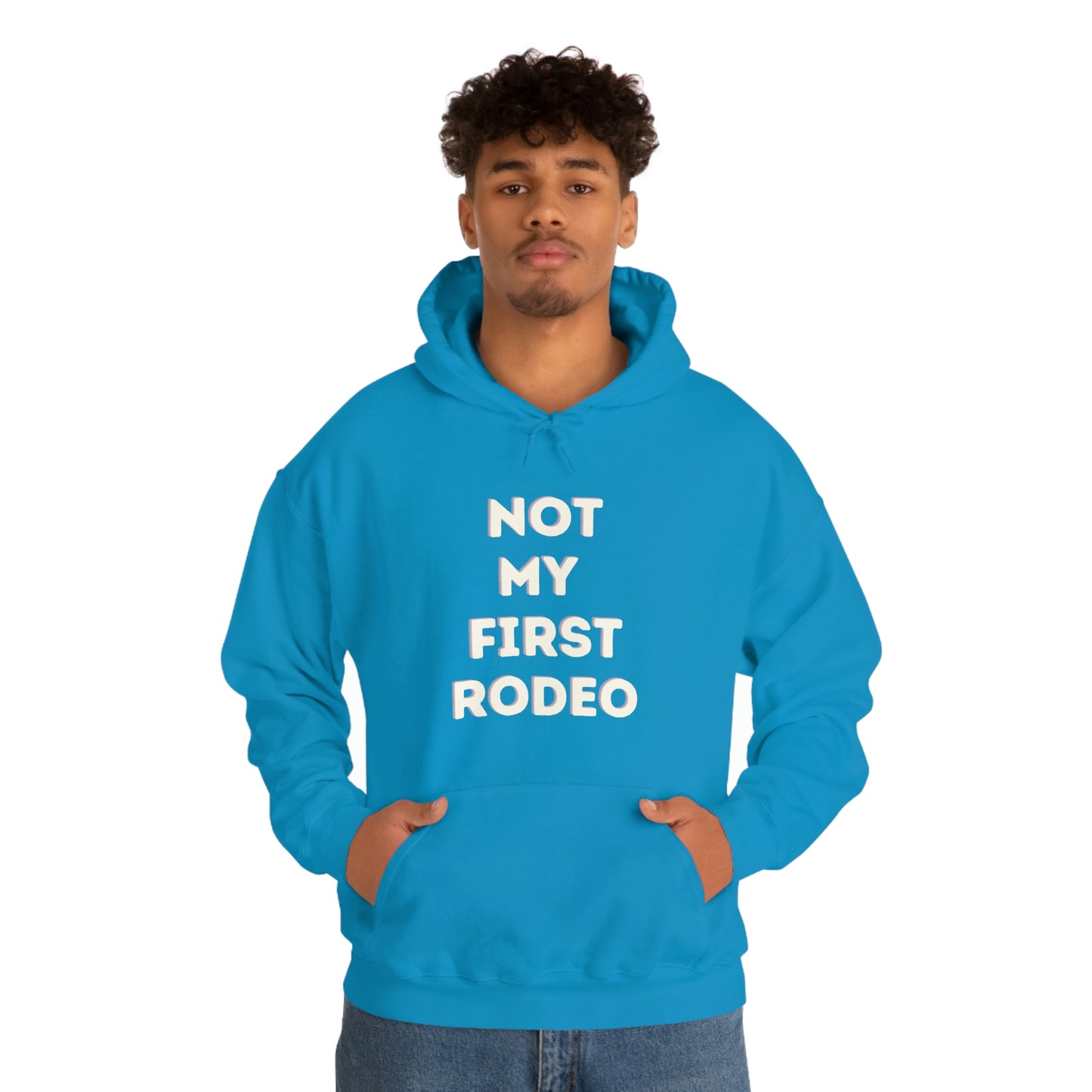 "Not My First Rodeo" Funny, Sysadmin, Geek, Gamer, Developer, Gift Hooded Sweatshirt