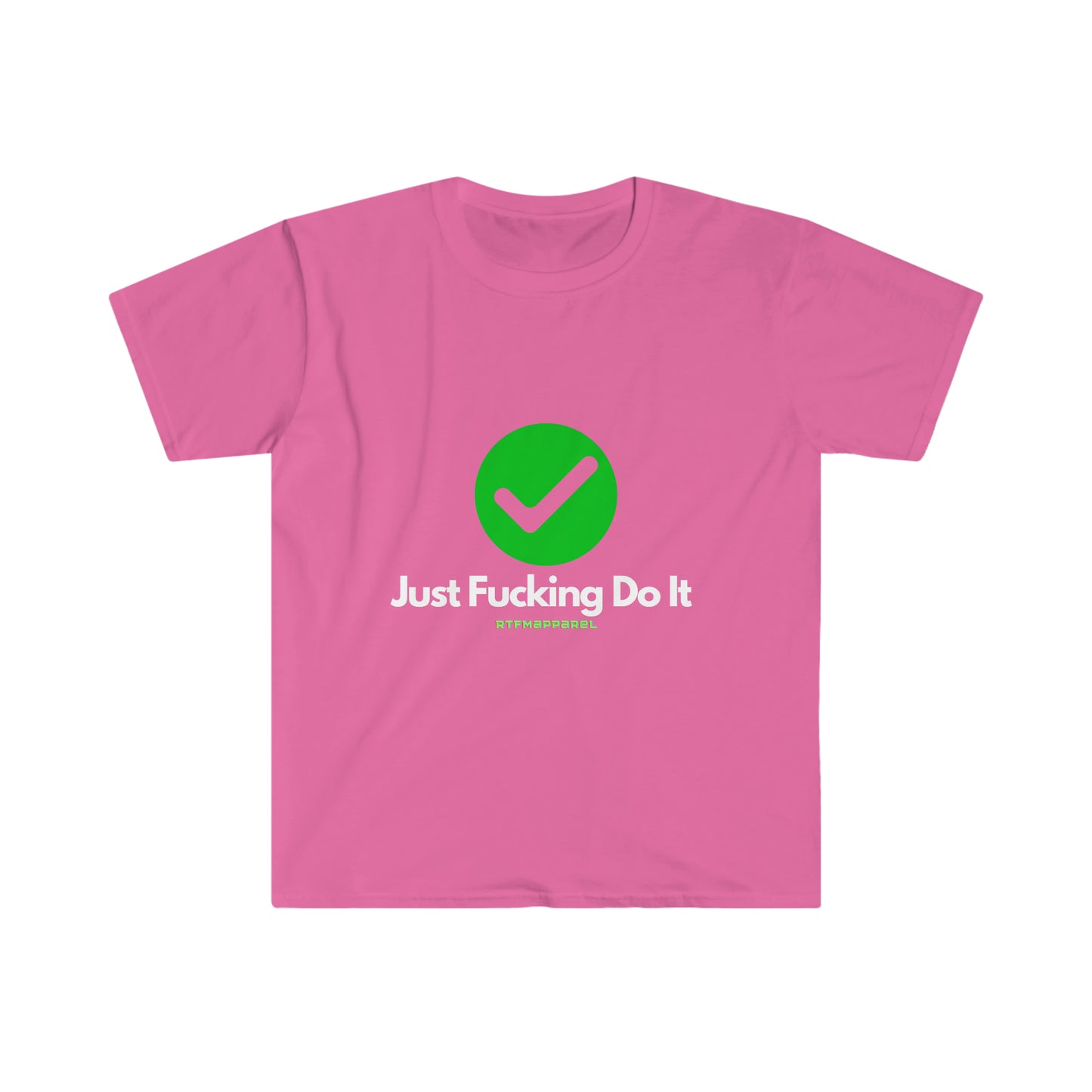 JFDI, Just do it, Funny, Sysadmin, Geek, Project Manager, Explicit, Developer, Gift Unisex Softstyle T-Shirt