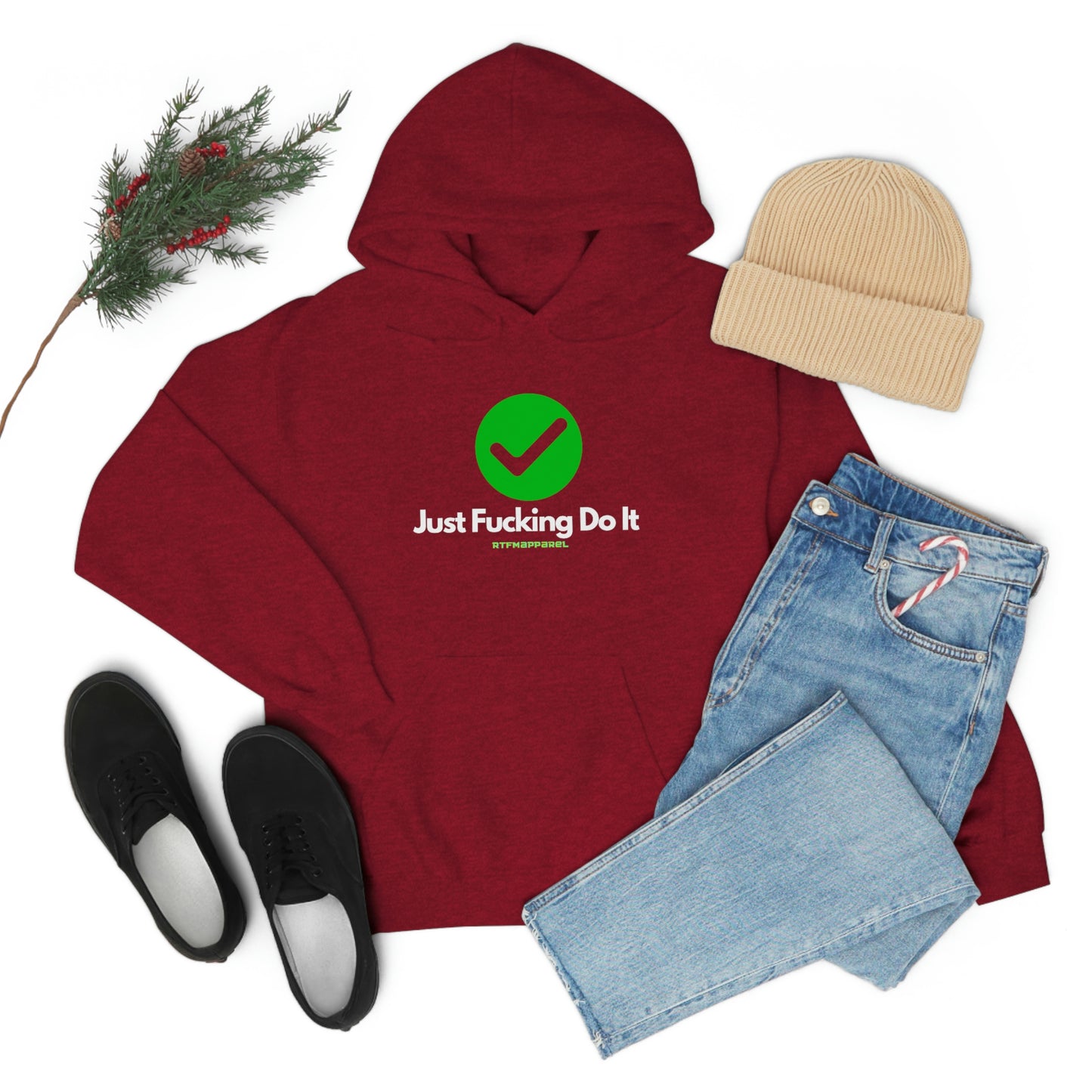 JFDI, Just do it, Funny, Sysadmin, Geek, Project Manager, Explicit, Developer, Gift, Unisex Hooded Sweatshirt