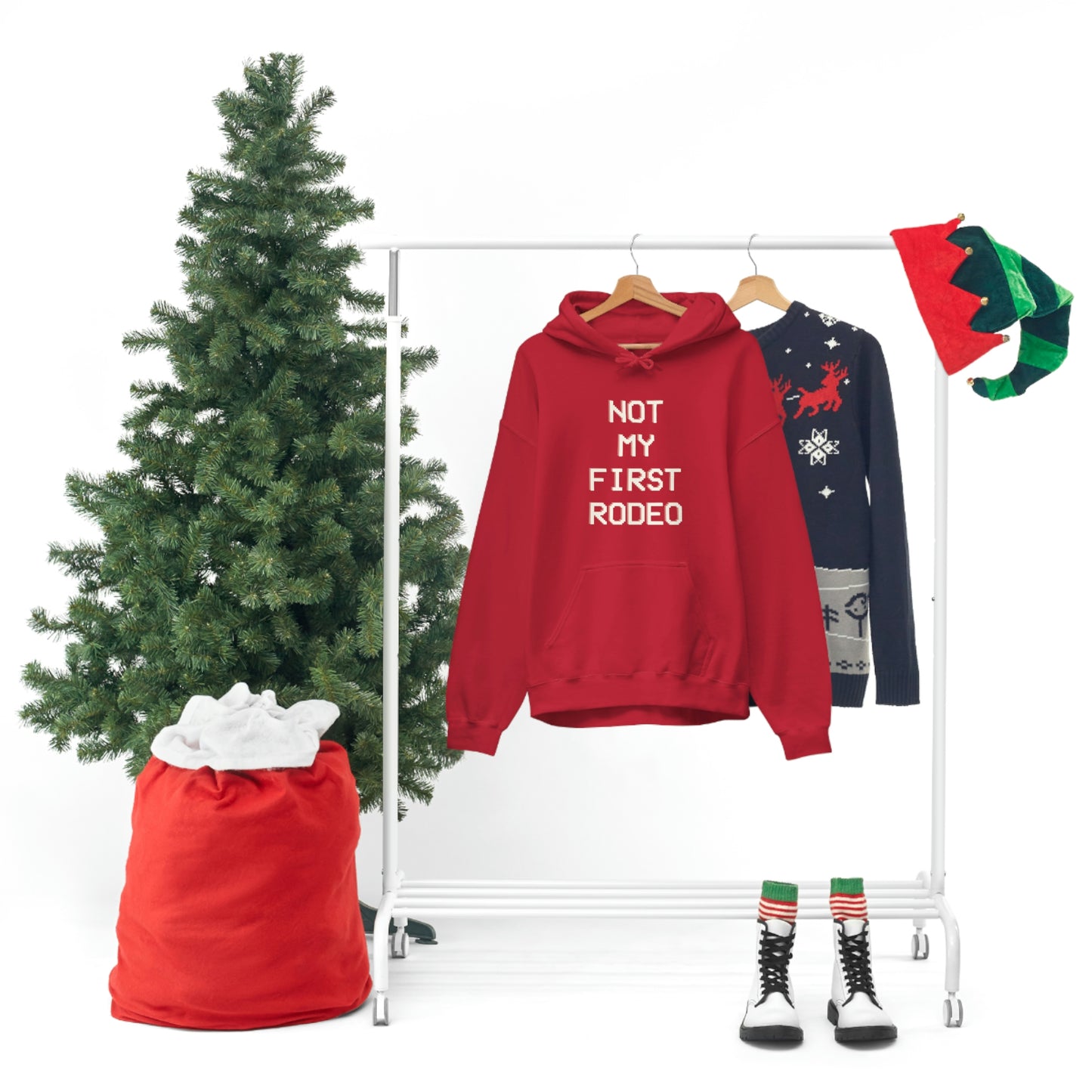 "Not My First Rodeo" Funny, Sysadmin, Geek, Gamer, Developer, Gift Hooded Sweatshirt