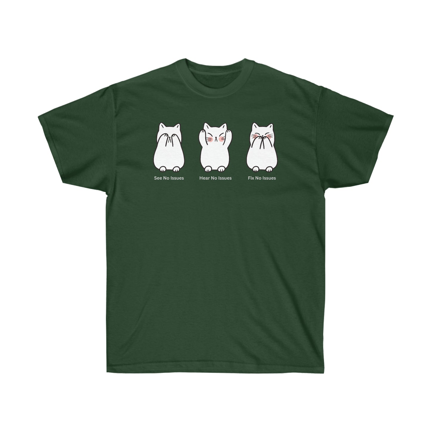 See No Issues, Fix no Issues - Helpdesk, Sysadmin, Cloud Engineer, Architect, Azure, AWS, Network admin, Server Admin Funny Tshirt