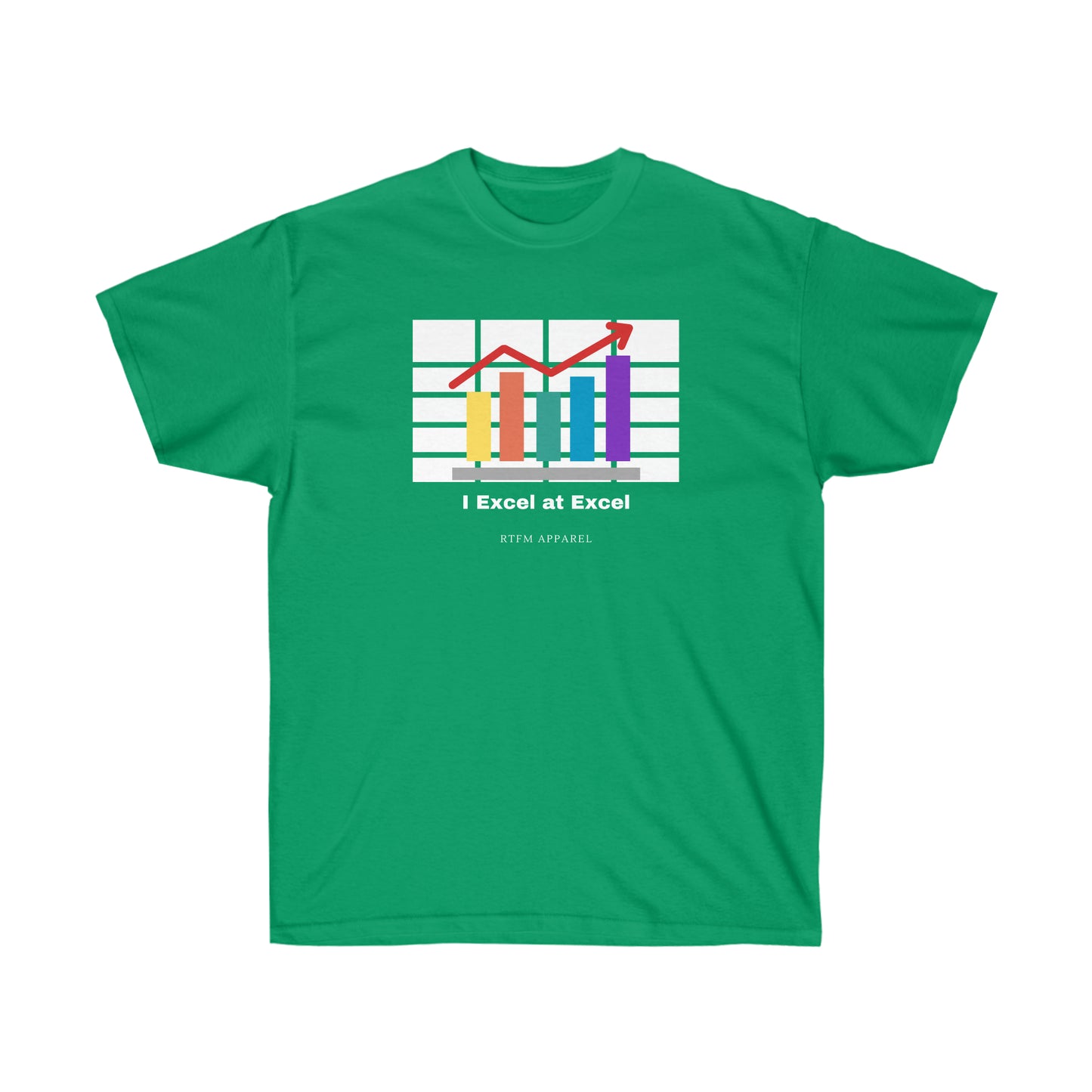 I Excel at Excel - Master of Spreadsheets - Helpdesk, Sysadmin, Data, Office humour Admin Funny Excel Tshirt