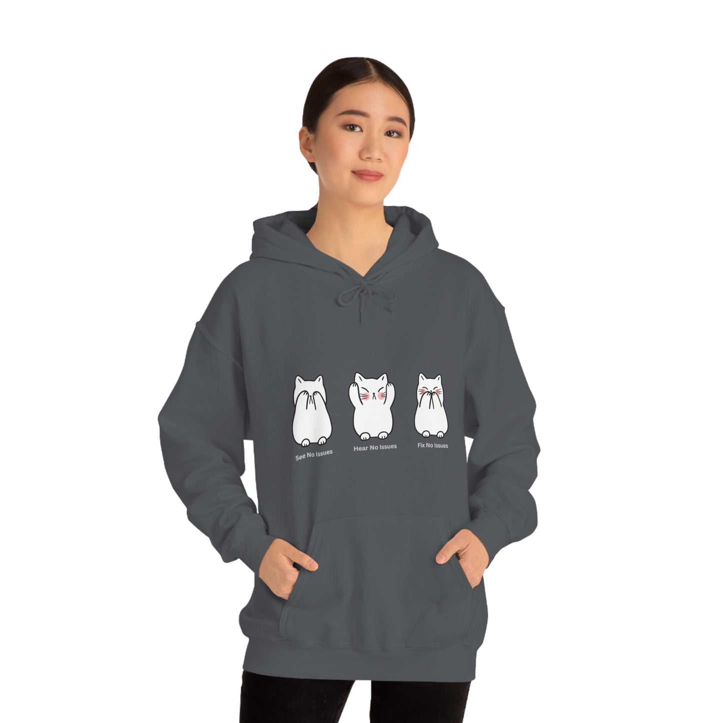 See No Issues, Fix No Issues - Helpdesk, Sysadmin, Cloud Engineer, Architect, Azure, AWS, Network admin, Server Admin Hoodie