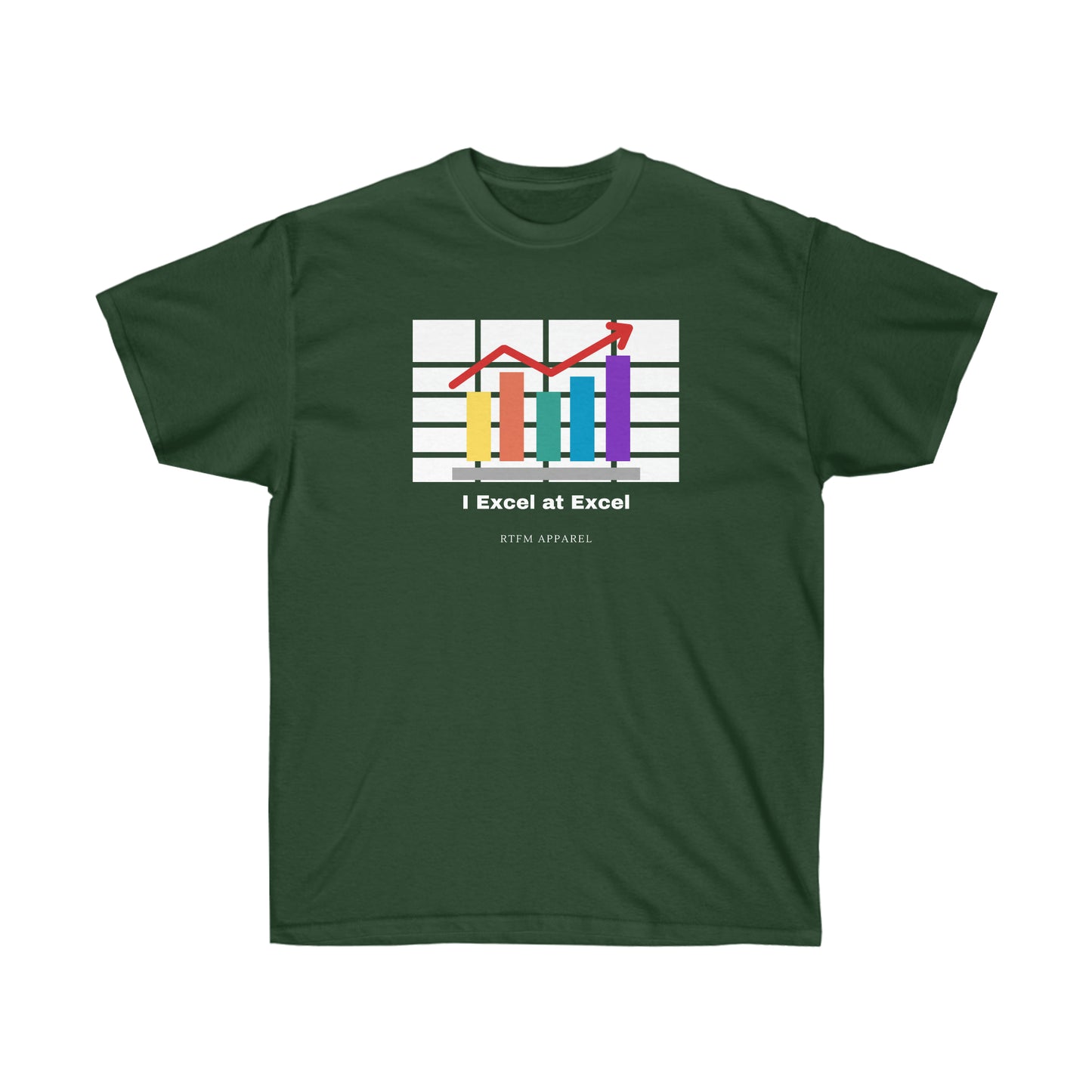 I Excel at Excel - Master of Spreadsheets - Helpdesk, Sysadmin, Data, Office humour Admin Funny Excel Tshirt