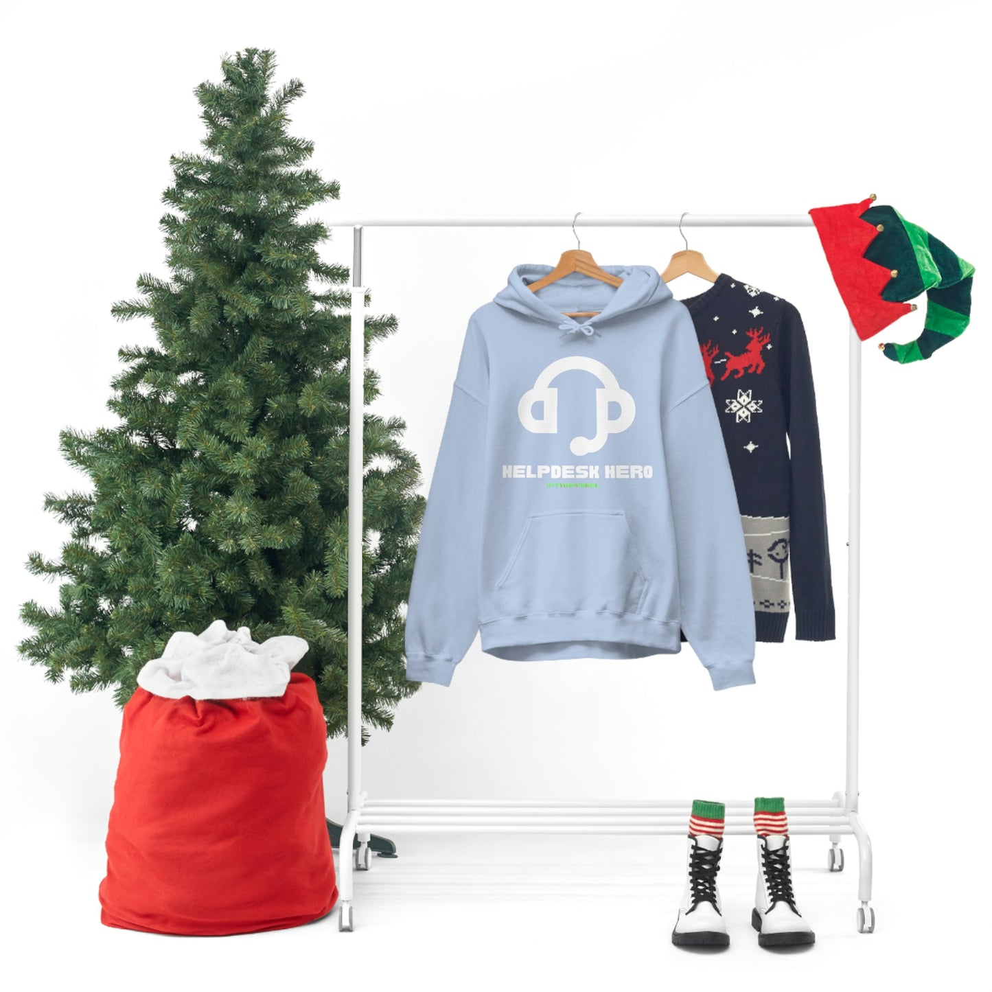 Helpdesk Hero, IT Support Funny, Sysadmin, RTFM Hoodie