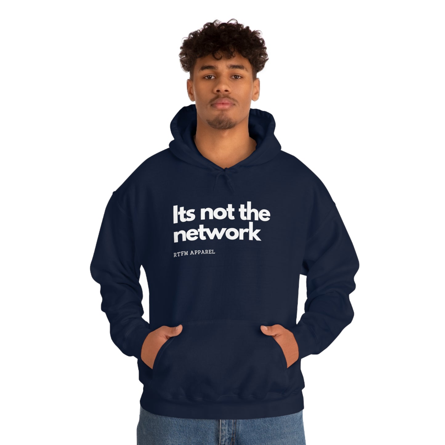 It's not the network - Network Engineer, Cisco, Network, Wifi, Sysadmin, IT Support Hoodie