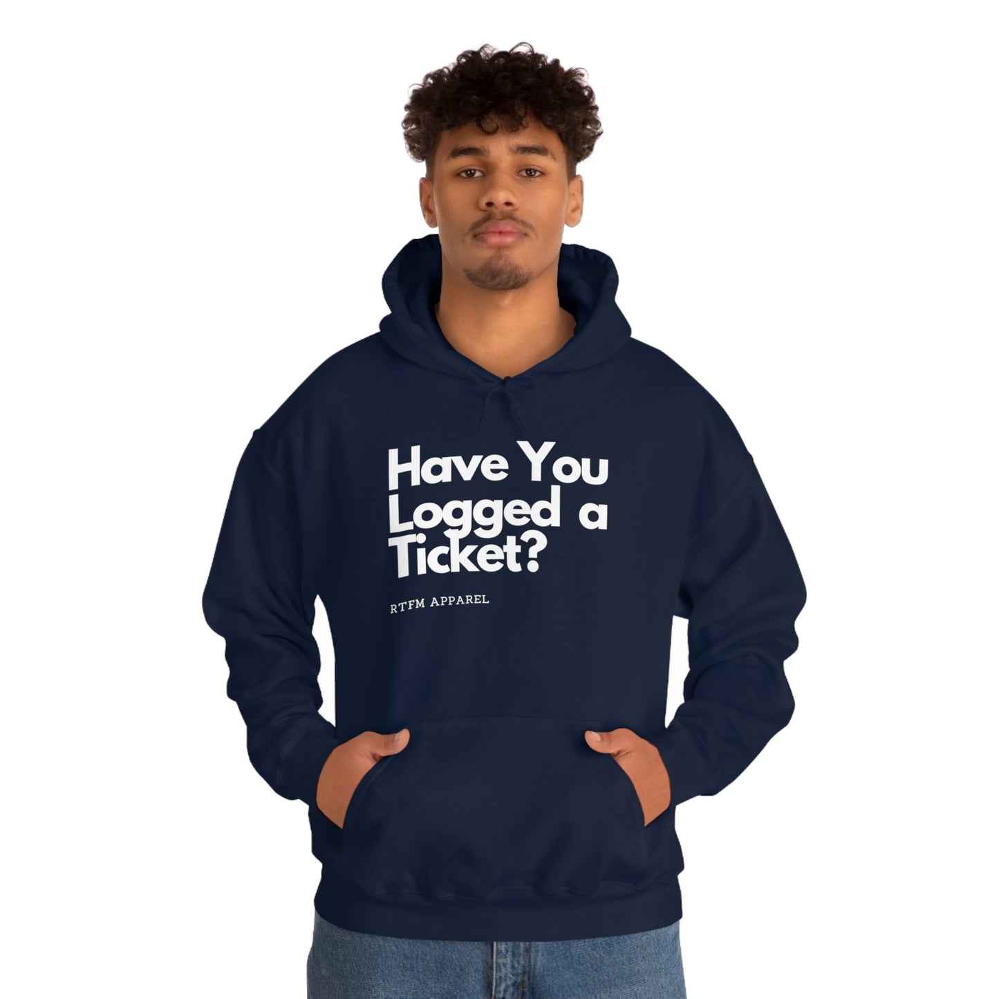 Have you logged a ticket? - Helpdesk, Sysadmin, Cloud Engineer, Architect, Azure, AWS, Network admin, Server Admin Hoodie