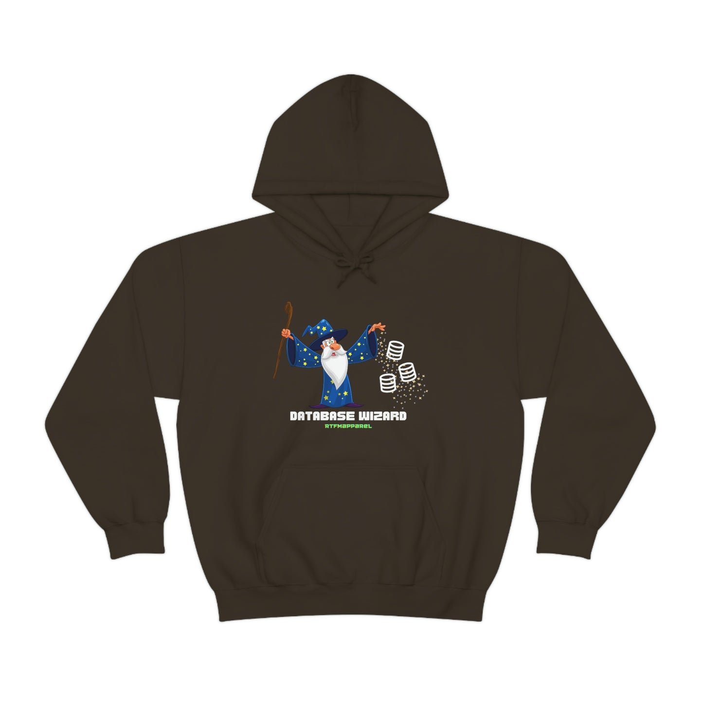 Database Wizard - SQL DBA Sysadmin Data Science Hooded Sweatshirt