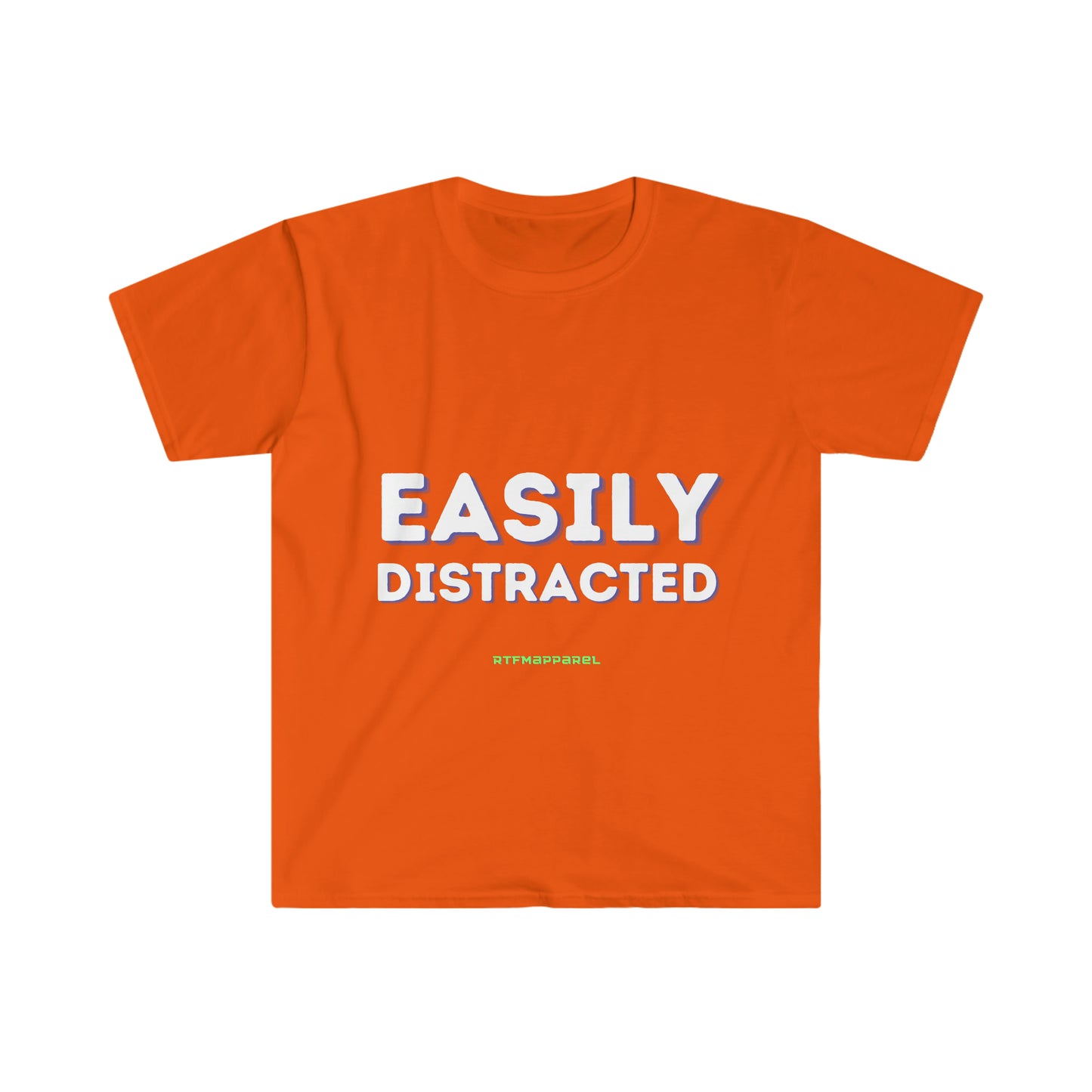 Easily Distracted - Funny, Sysadmin, Geek, Gamer, Developer, Gift T-Shirt