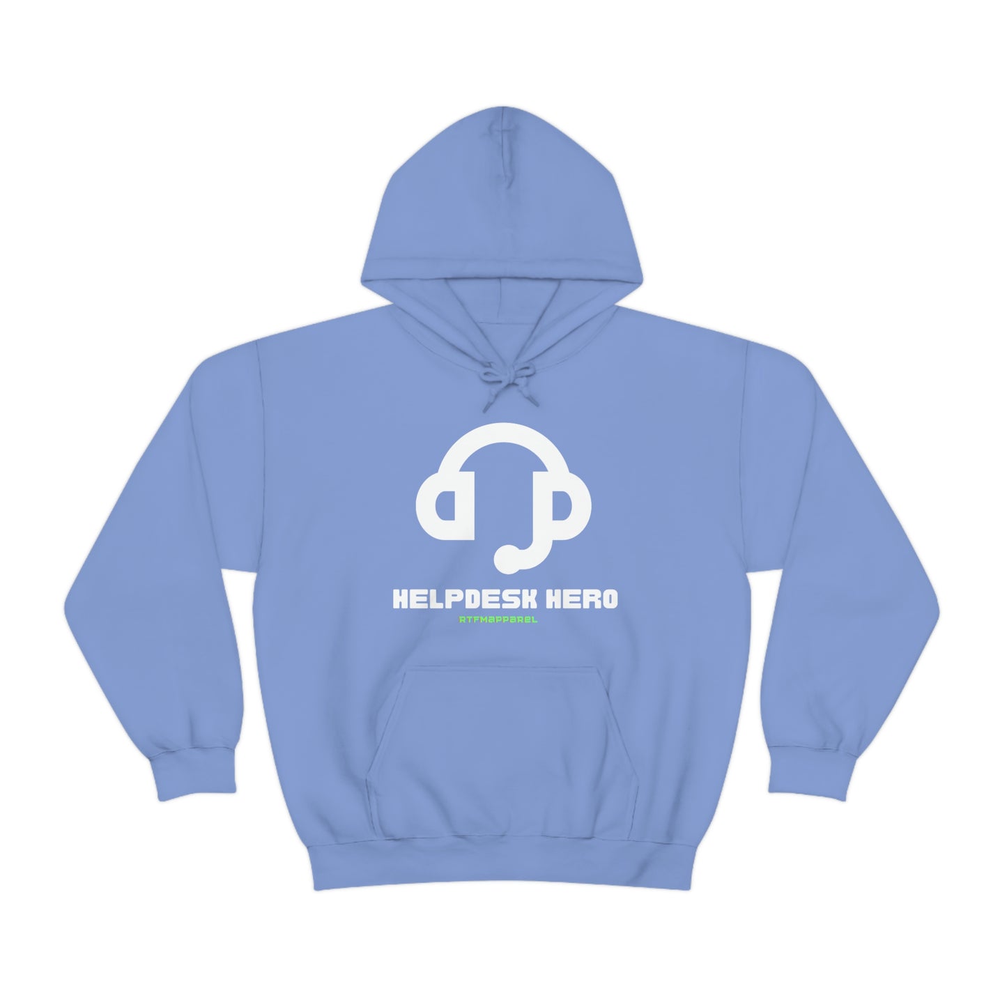 Helpdesk Hero, IT Support Funny, Sysadmin, RTFM Hoodie