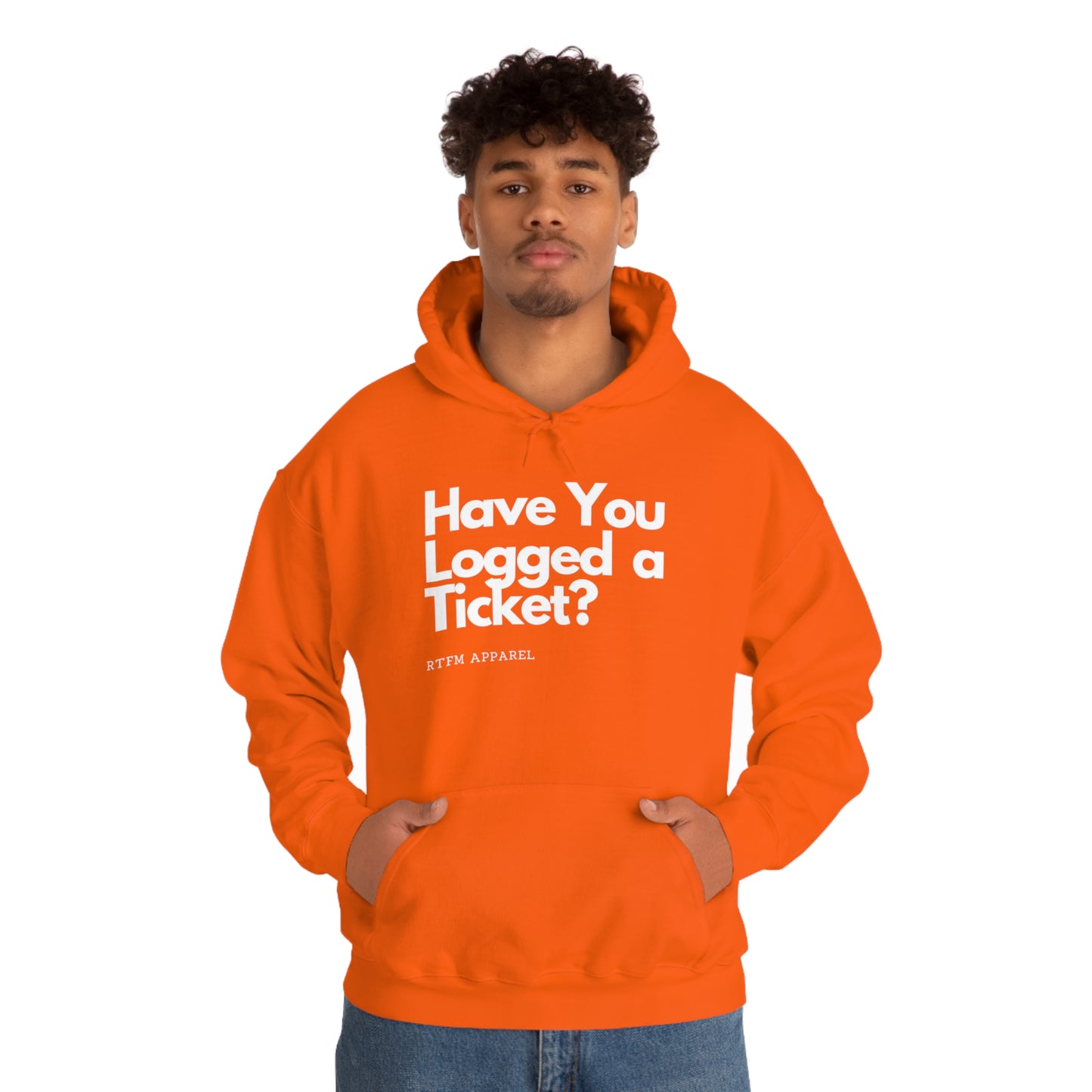 Have you logged a ticket? - Helpdesk, Sysadmin, Cloud Engineer, Architect, Azure, AWS, Network admin, Server Admin Hoodie