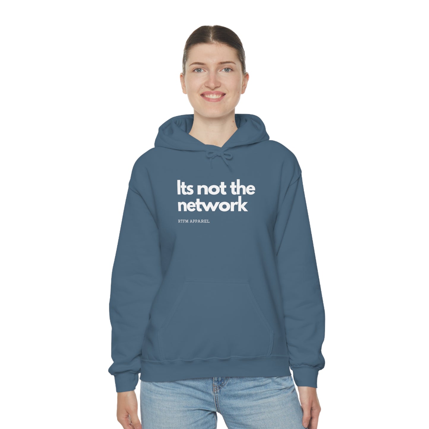 It's not the network - Network Engineer, Cisco, Network, Wifi, Sysadmin, IT Support Hoodie