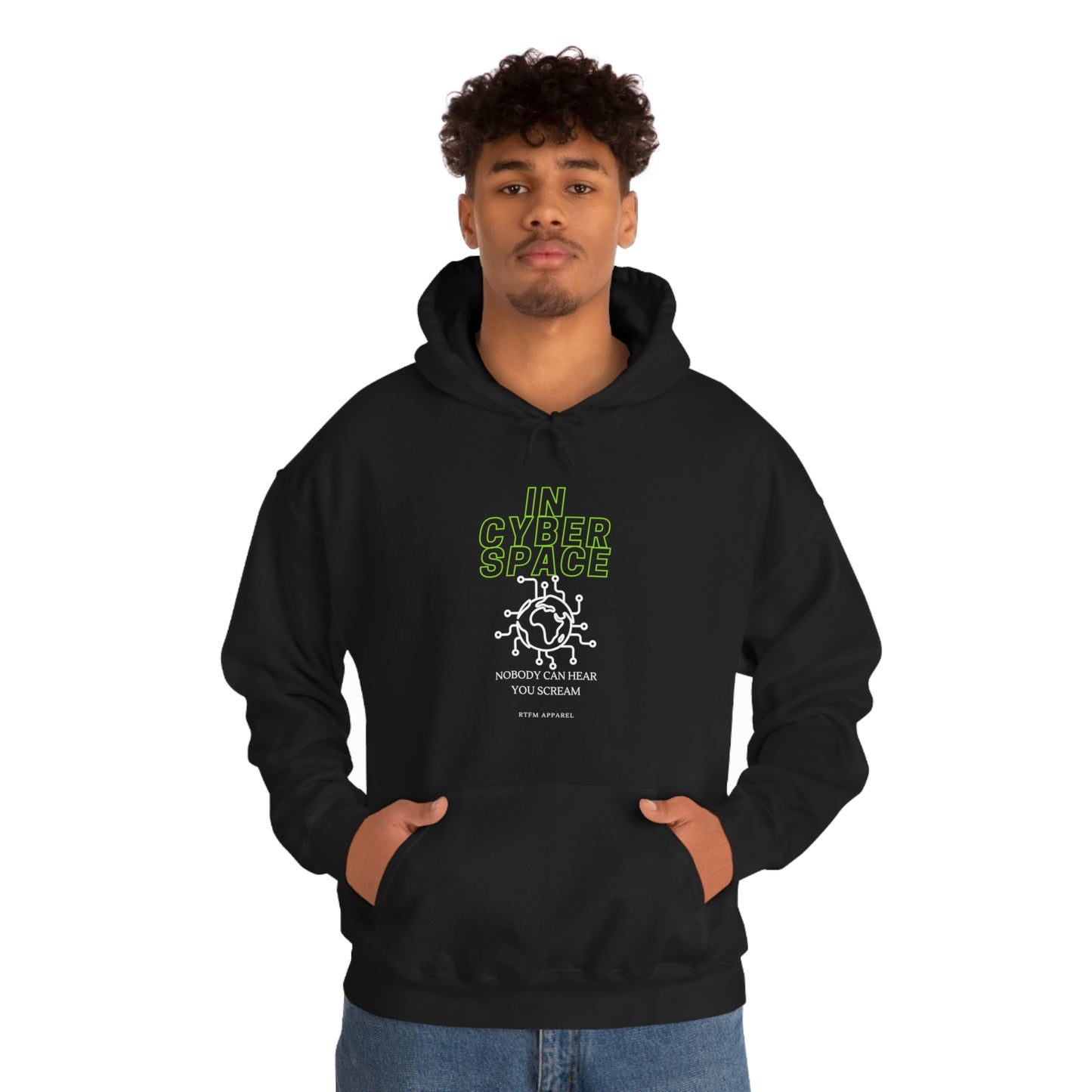 Cyberspace - Helpdesk, Sysadmin, Cloud Engineer, Architect, Azure, AWS, Network admin, Server Admin Hoodie