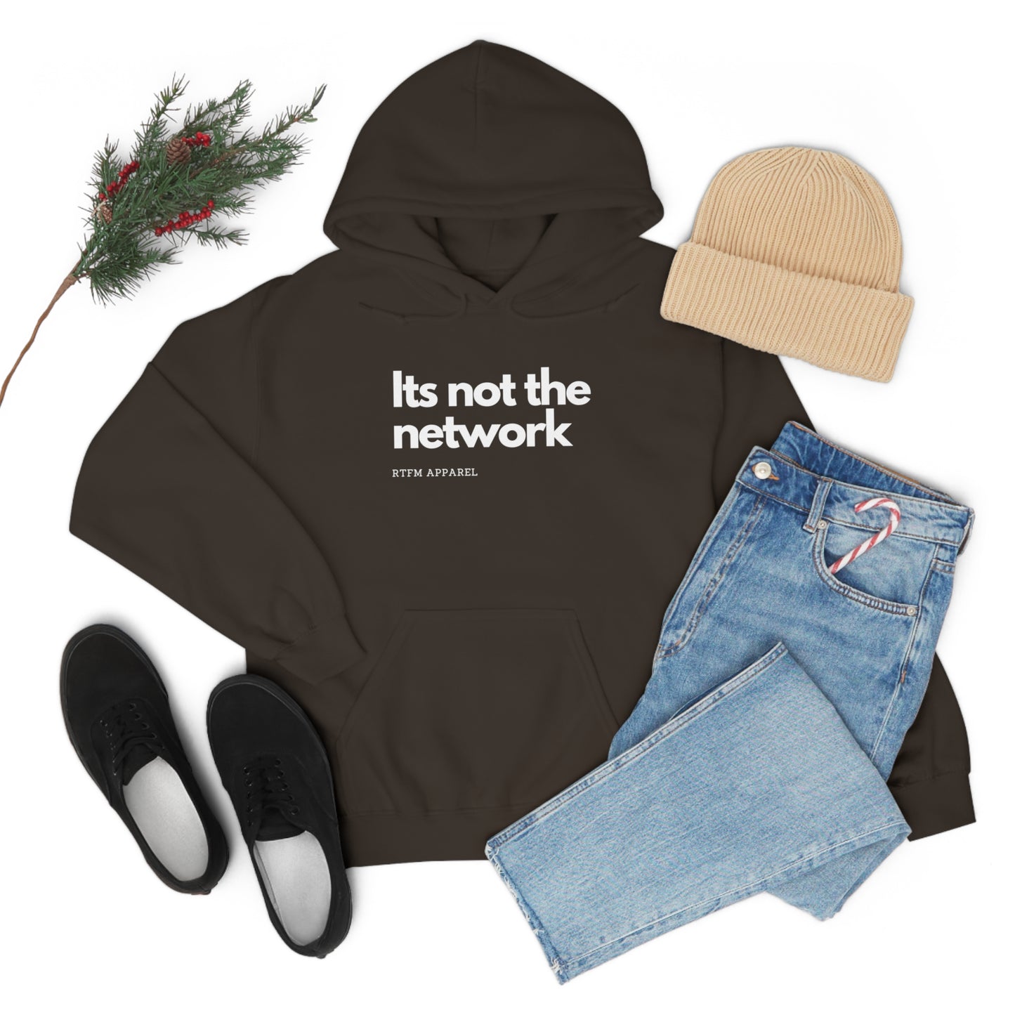 It's not the network - Network Engineer, Cisco, Network, Wifi, Sysadmin, IT Support Hoodie