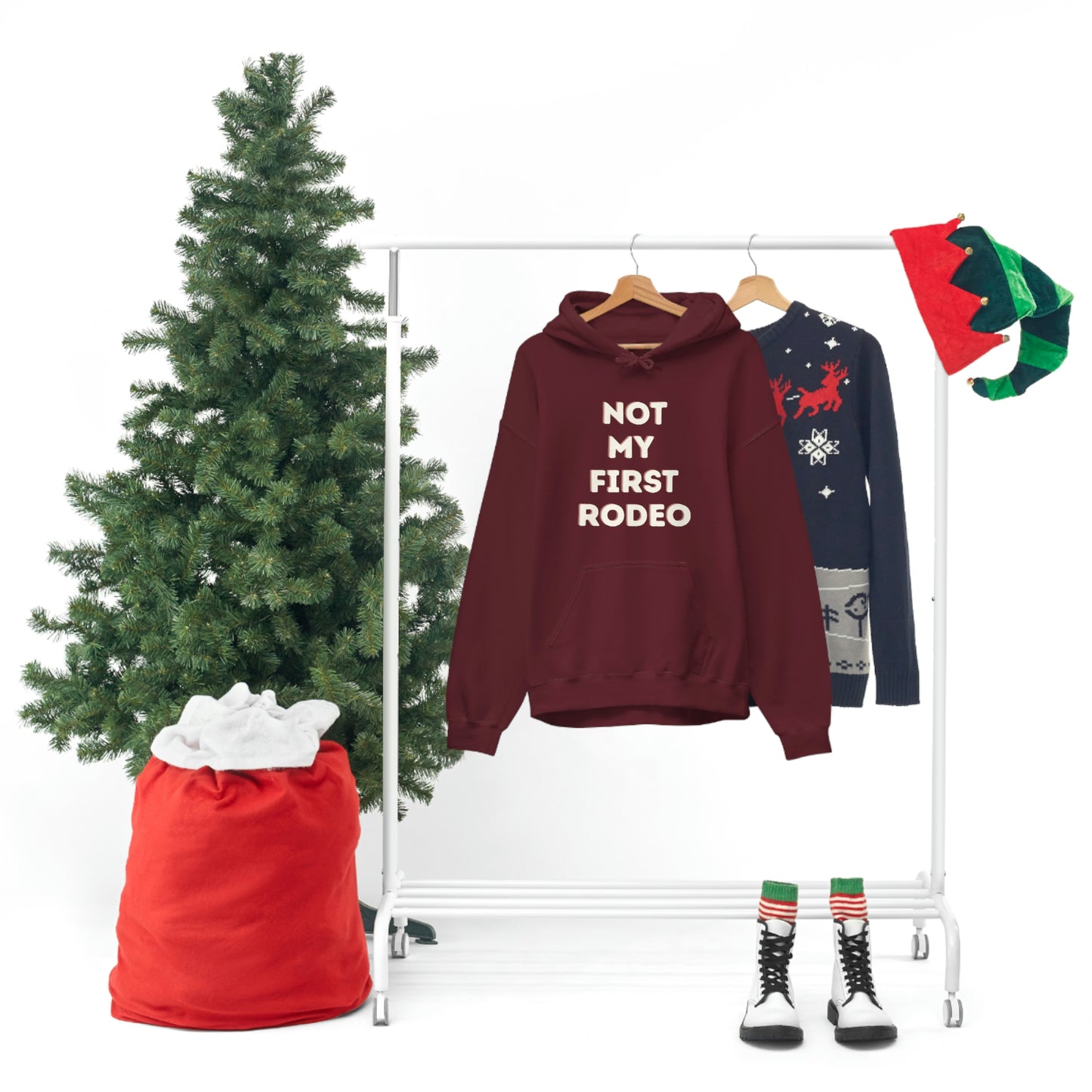 "Not My First Rodeo" Funny, Sysadmin, Geek, Gamer, Developer, Gift Hooded Sweatshirt