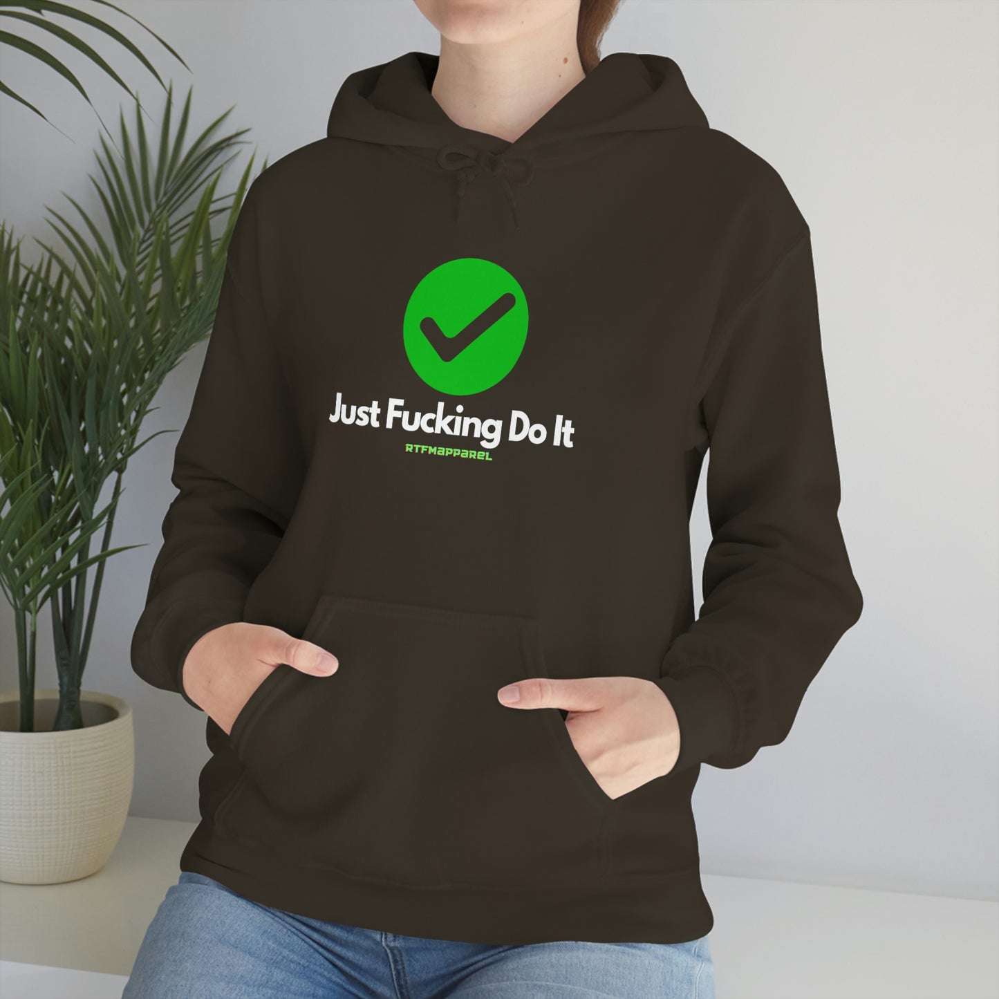 JFDI, Just do it, Funny, Sysadmin, Geek, Project Manager, Explicit, Developer, Gift, Unisex Hooded Sweatshirt
