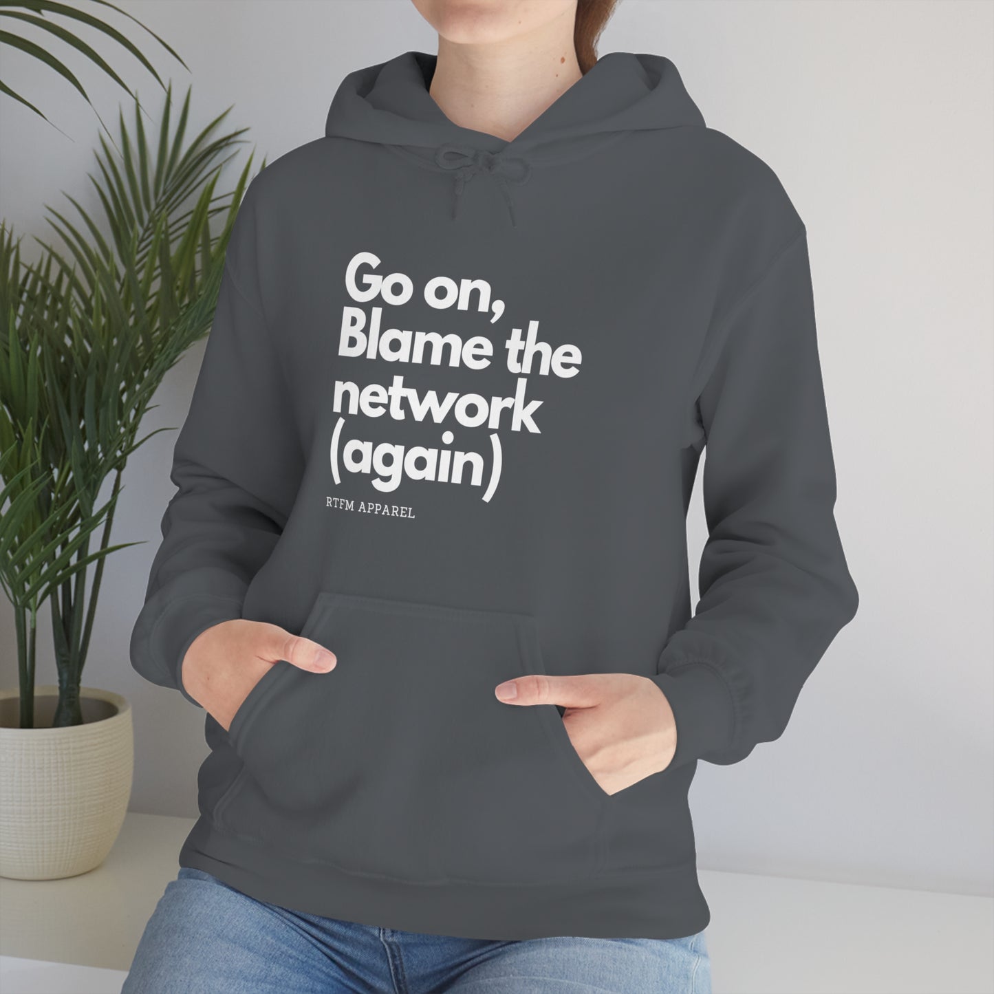 Go on, blame the network - Network Engineer, Cisco, Network, Wifi, Sysadmin, IT Support Hoodie