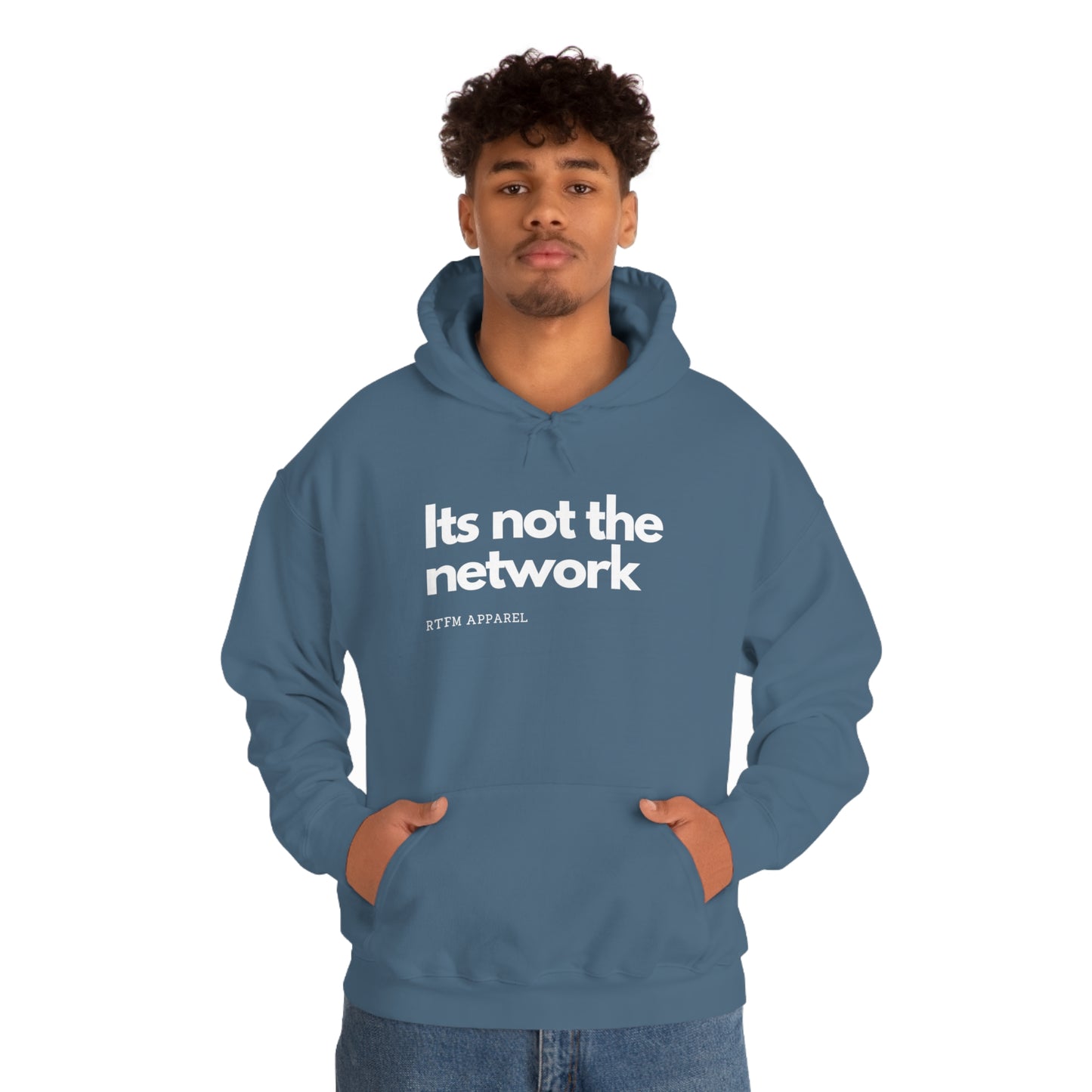 It's not the network - Network Engineer, Cisco, Network, Wifi, Sysadmin, IT Support Hoodie