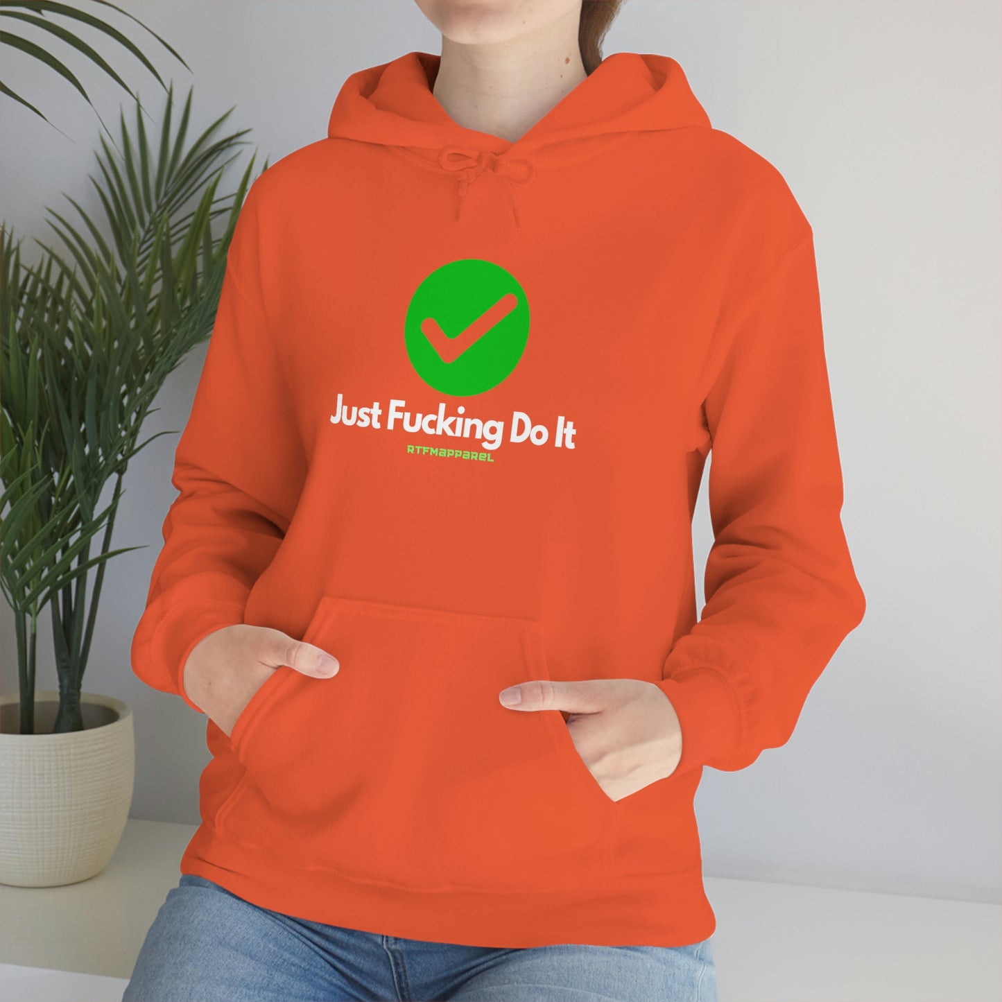 JFDI, Just do it, Funny, Sysadmin, Geek, Project Manager, Explicit, Developer, Gift, Unisex Hooded Sweatshirt