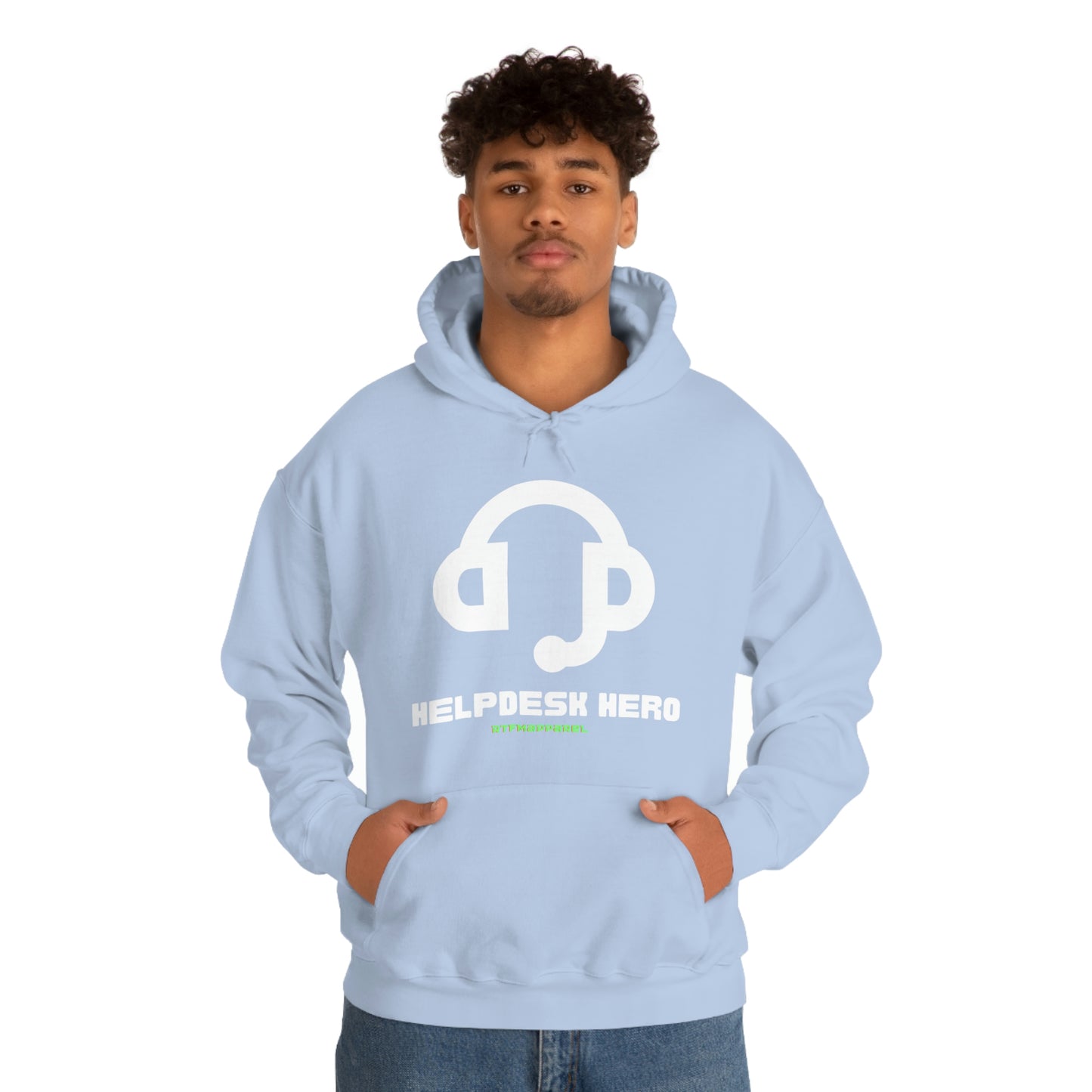 Helpdesk Hero, IT Support Funny, Sysadmin, RTFM Hoodie