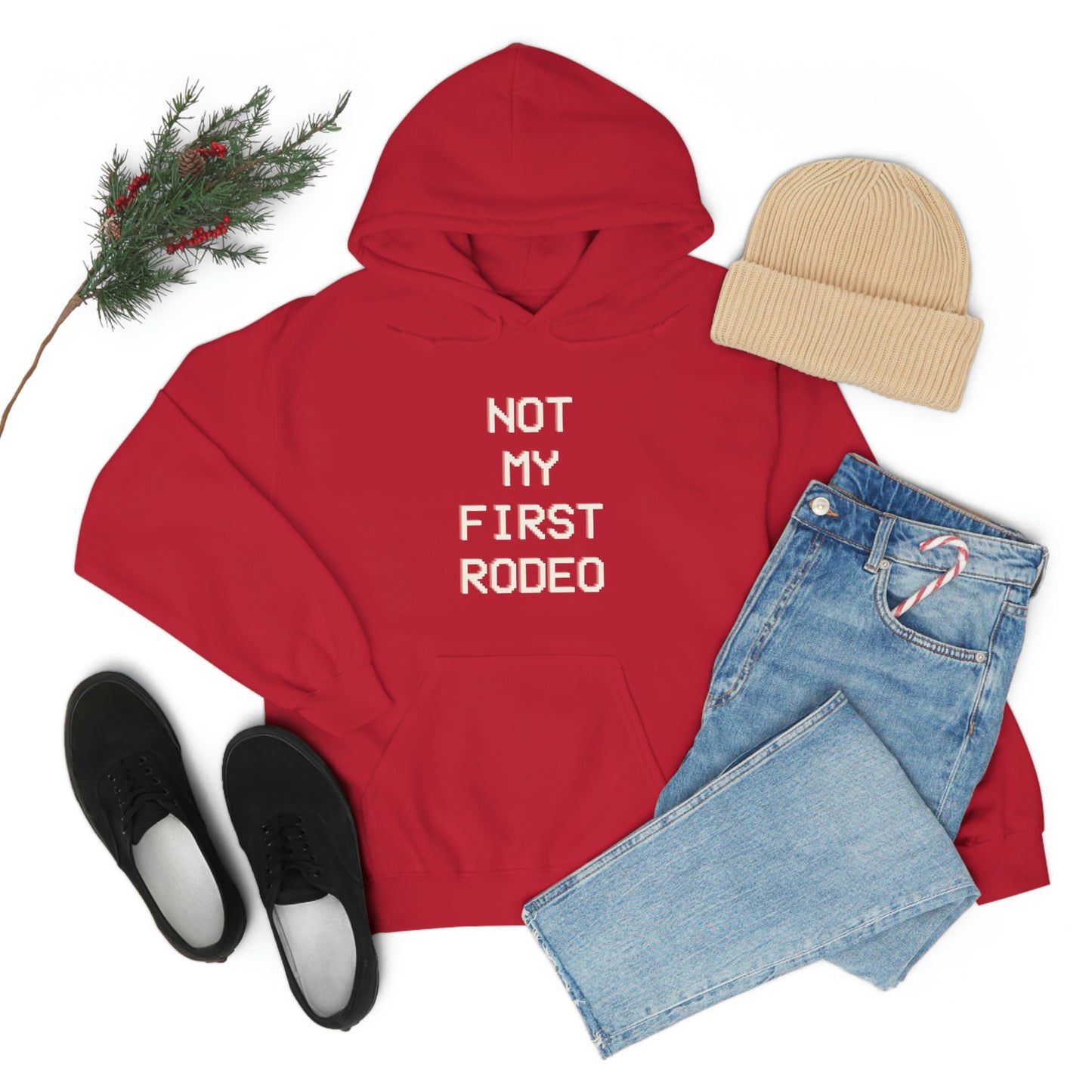 "Not My First Rodeo" Funny, Sysadmin, Geek, Gamer, Developer, Gift Hooded Sweatshirt
