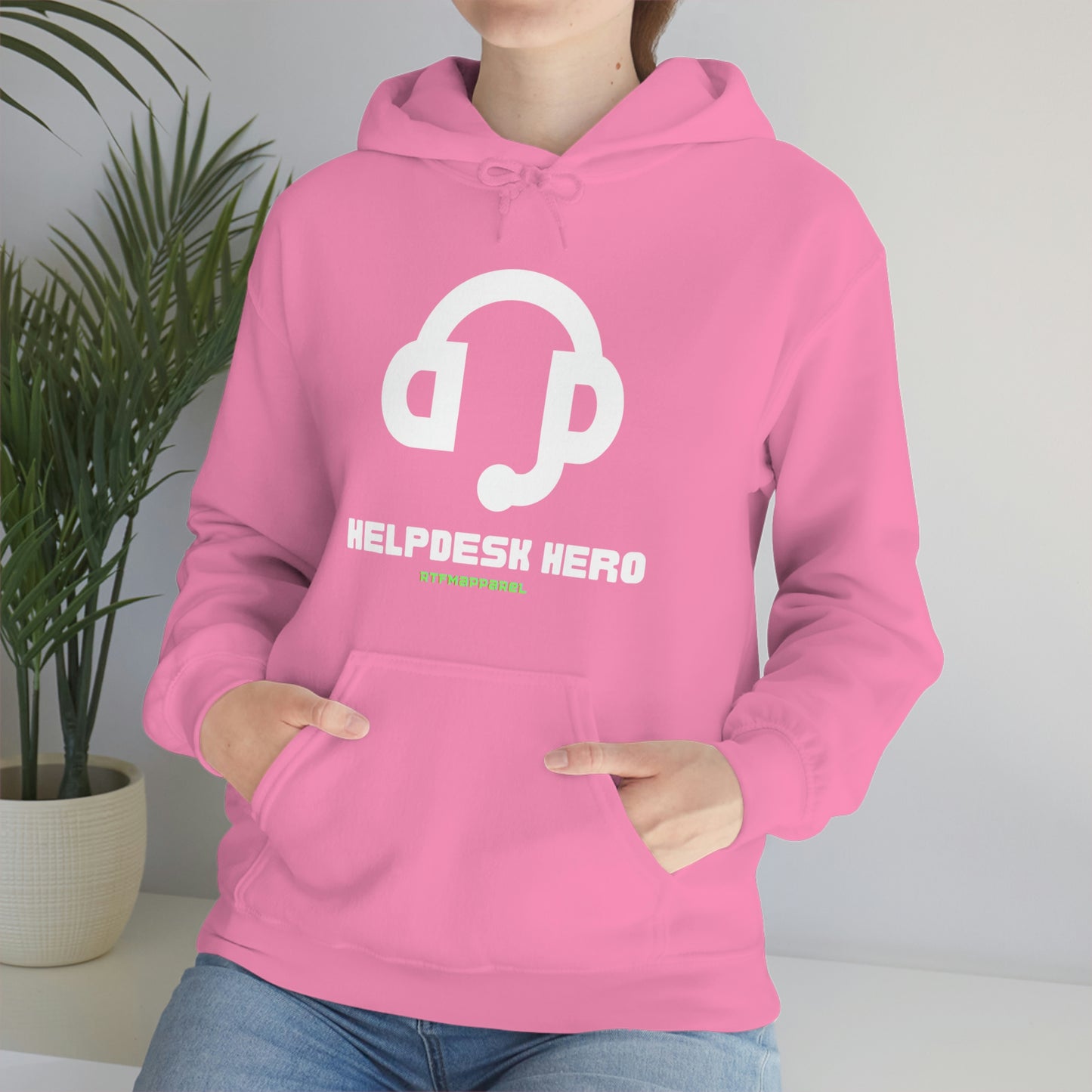 Helpdesk Hero, IT Support Funny, Sysadmin, RTFM Hoodie