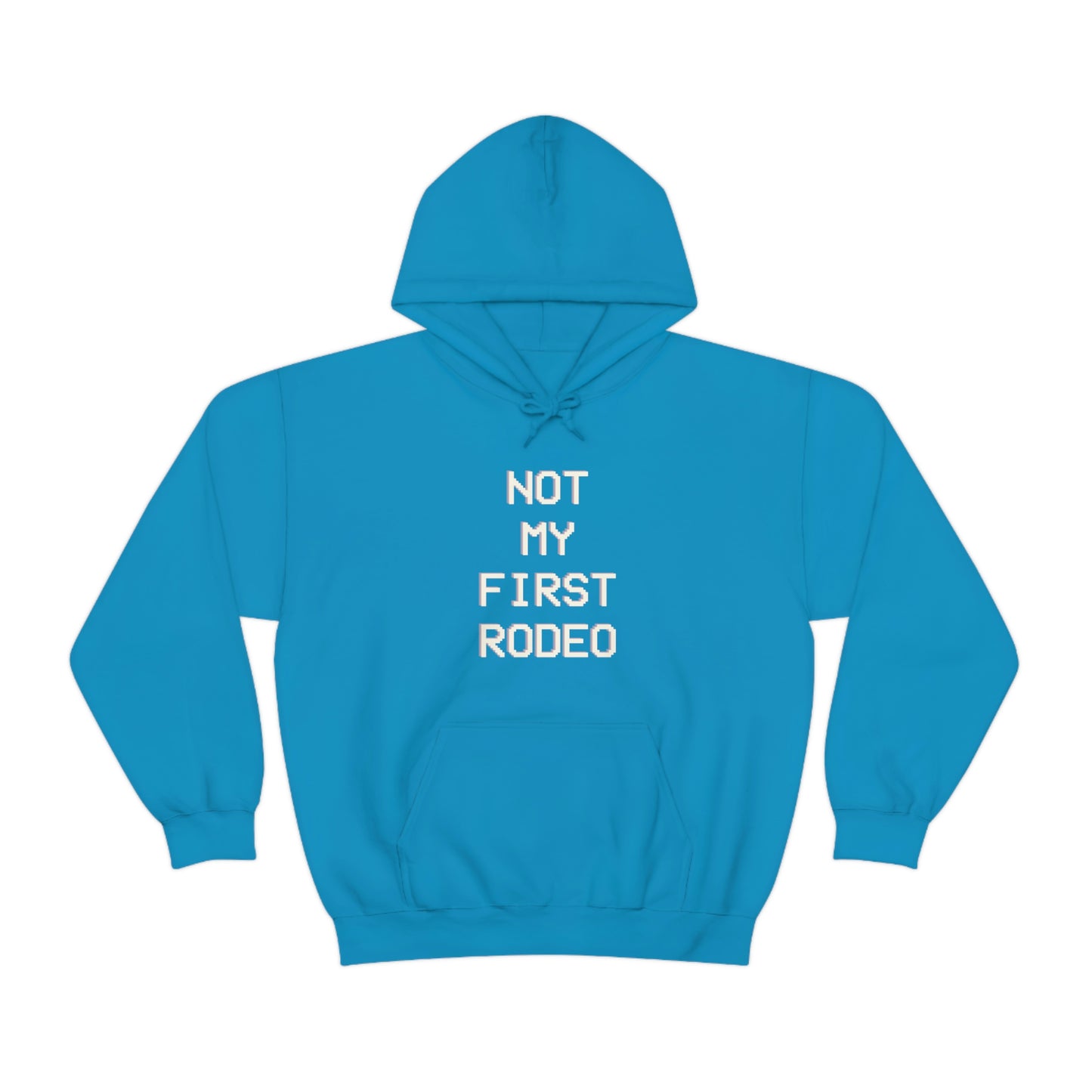"Not My First Rodeo" Funny, Sysadmin, Geek, Gamer, Developer, Gift Hooded Sweatshirt