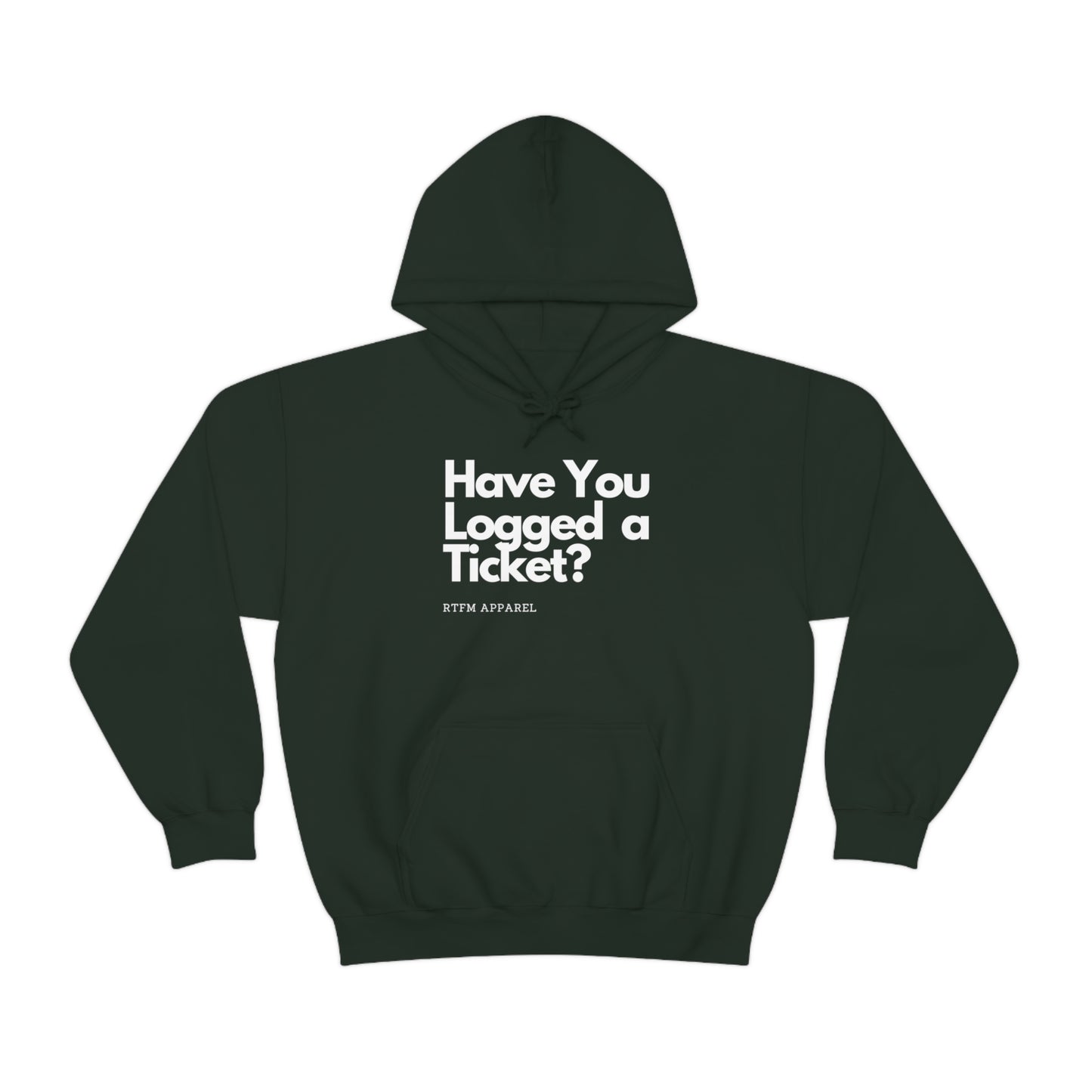 Have you logged a ticket? - Helpdesk, Sysadmin, Cloud Engineer, Architect, Azure, AWS, Network admin, Server Admin Hoodie