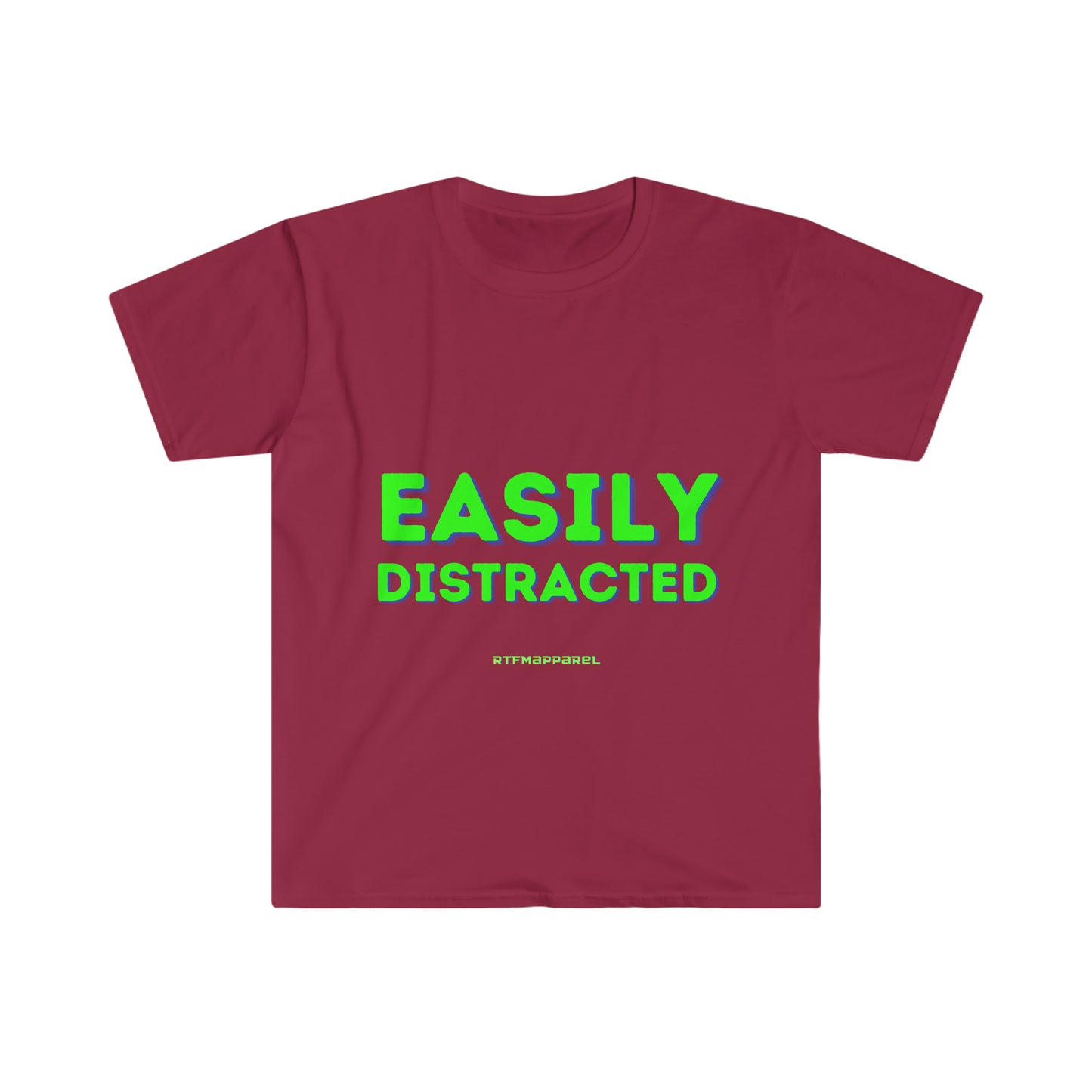 Easily Distracted - Funny, Sysadmin, Geek, Gamer, Developer, Gift T-Shirt