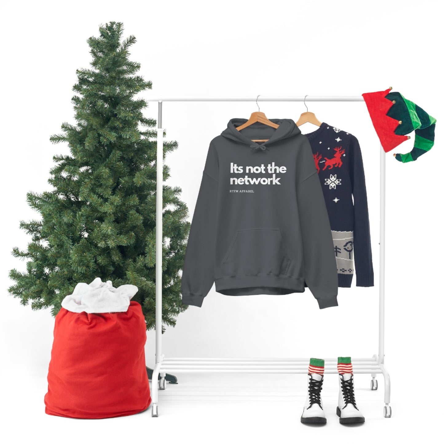 It's not the network - Network Engineer, Cisco, Network, Wifi, Sysadmin, IT Support Hoodie