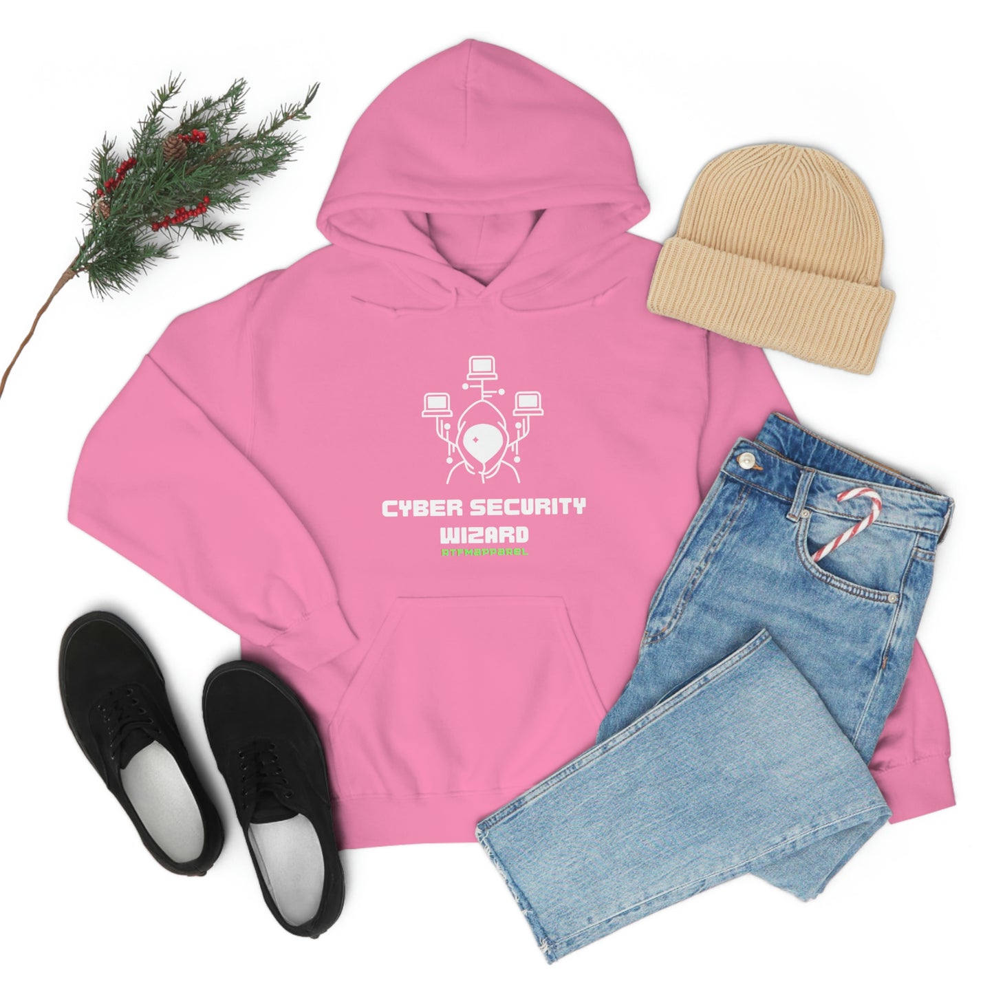 Cyber Security Wizard, Hacking, HackerSysadmin, RTFM Hoodie