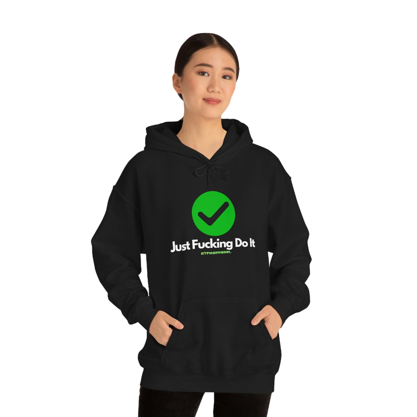 JFDI, Just do it, Funny, Sysadmin, Geek, Project Manager, Explicit, Developer, Gift, Unisex Hooded Sweatshirt