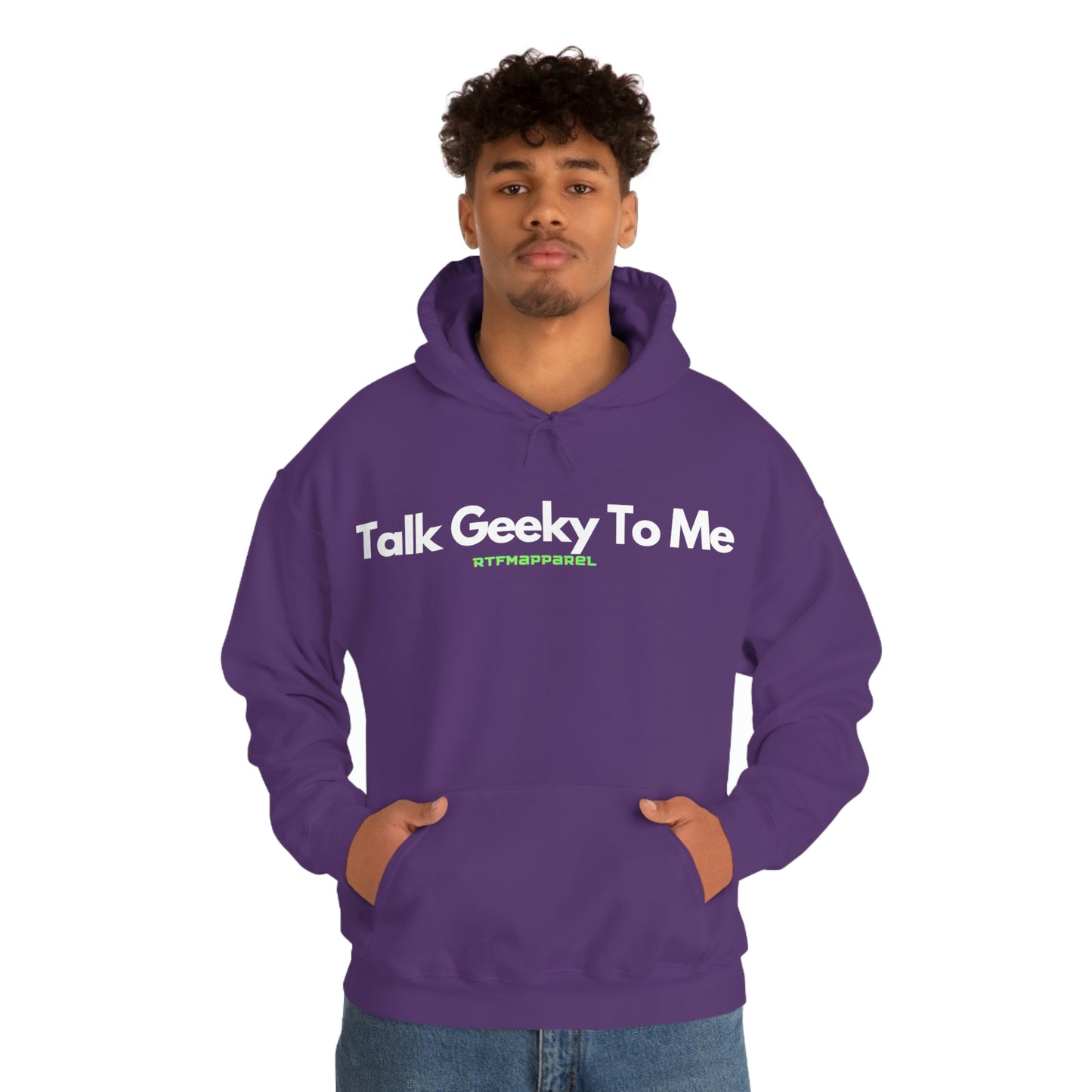 Talk Geeky to me, Funny, Sysadmin, Geek, Project Manager, Developer, Gift, Unisex Hooded Sweatshirt
