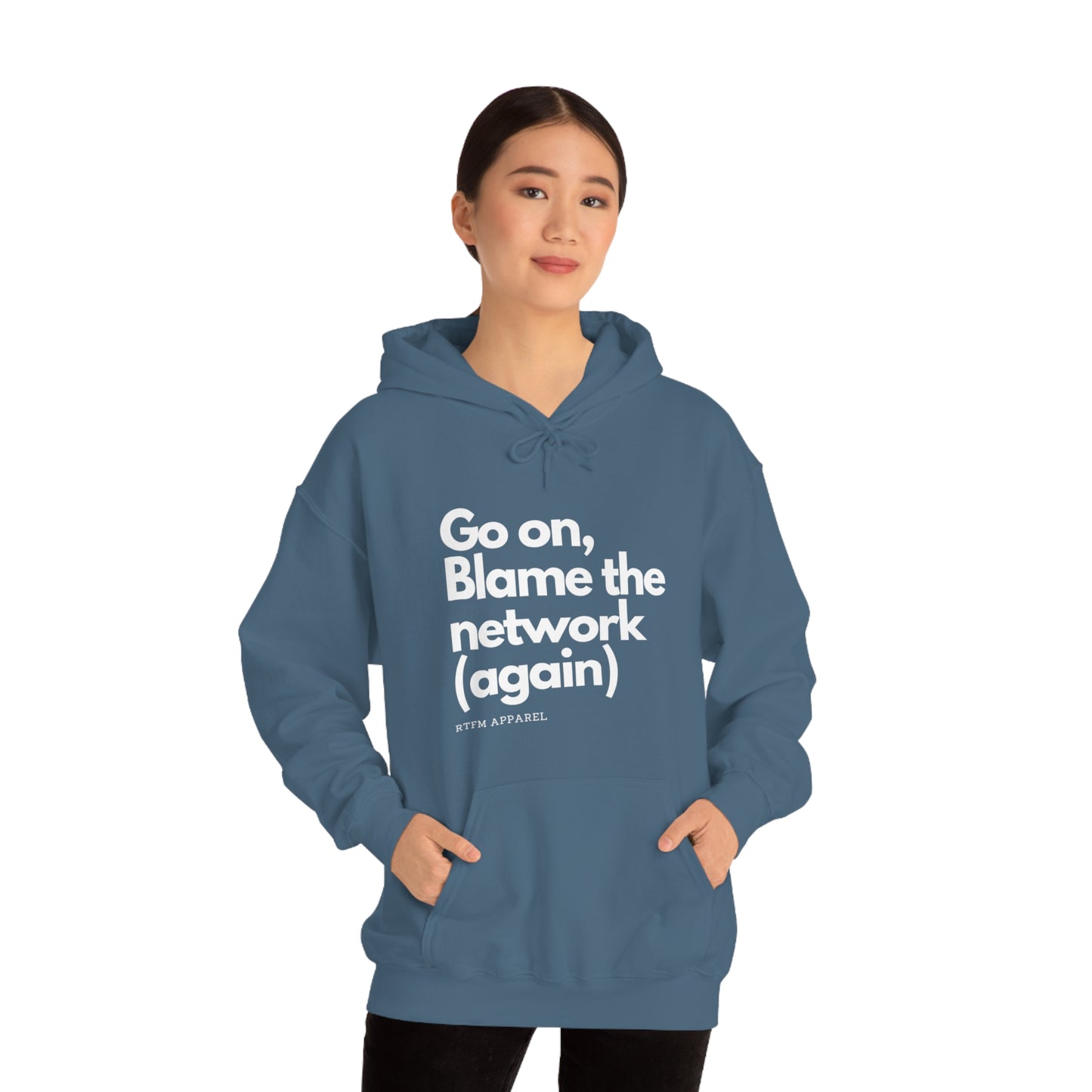 Go on, blame the network - Network Engineer, Cisco, Network, Wifi, Sysadmin, IT Support Hoodie
