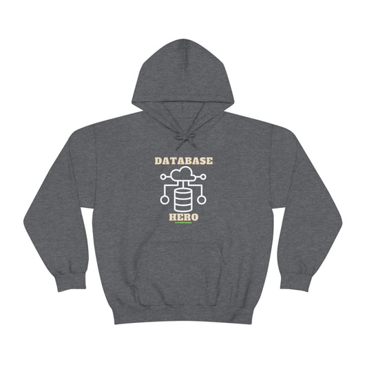 Database Hero - Funny DBA, SQL, Data Science Hoodie